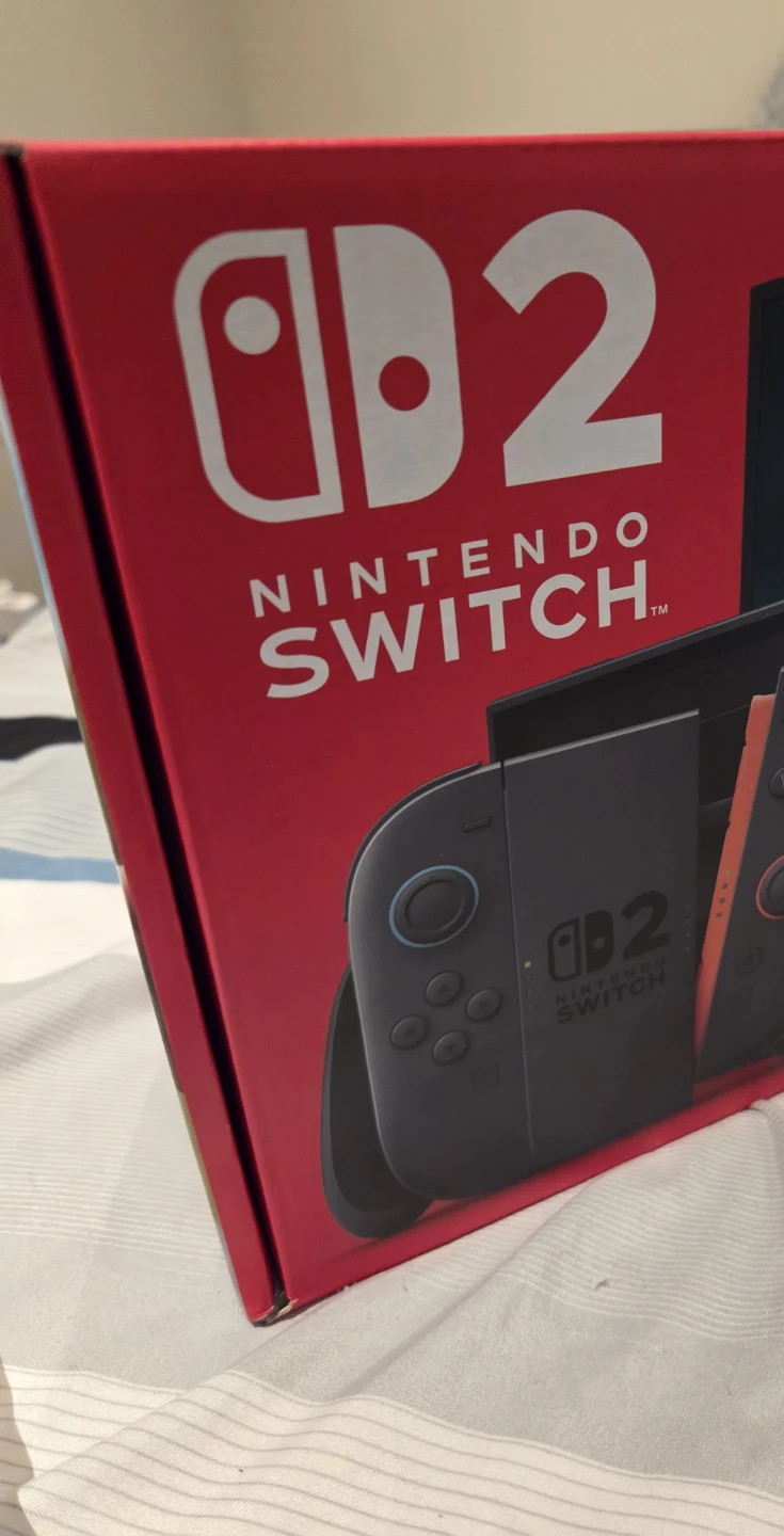 Nintendo Switch 2 brand in box