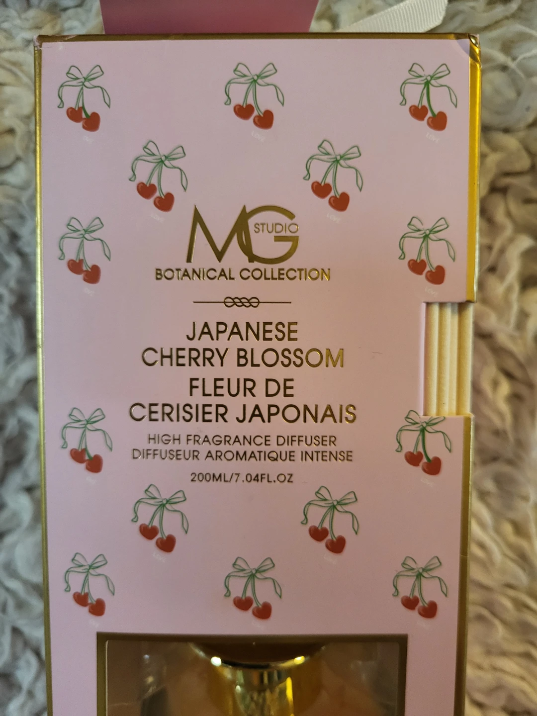 MG Studio Japanese Cherry Blossom Reed Diffuser - photo 2