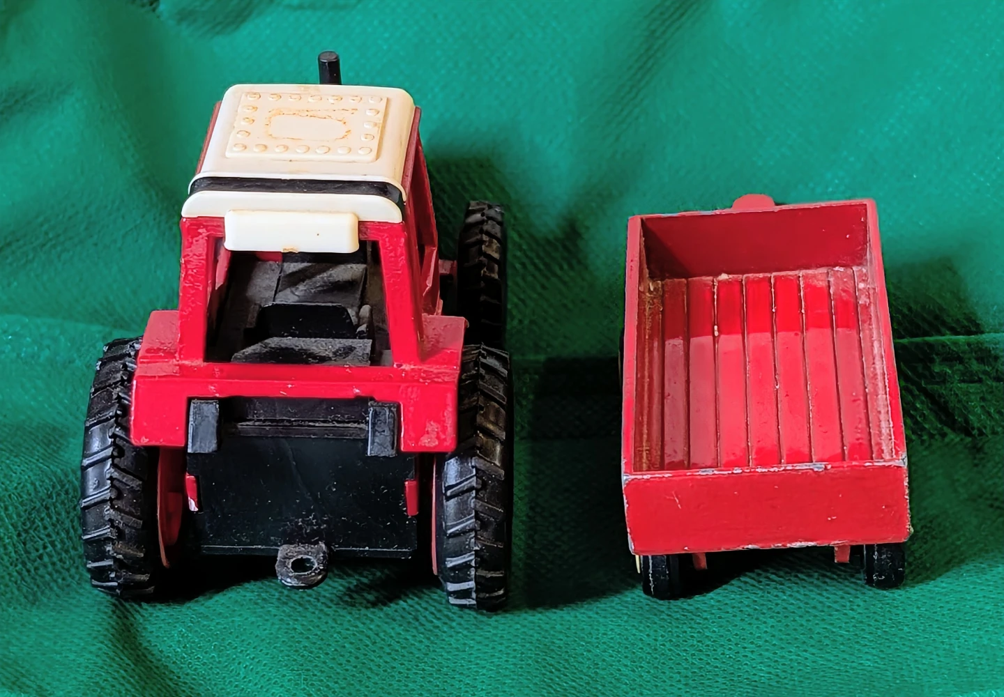 Red Tractor with Trailer Toy - photo 4