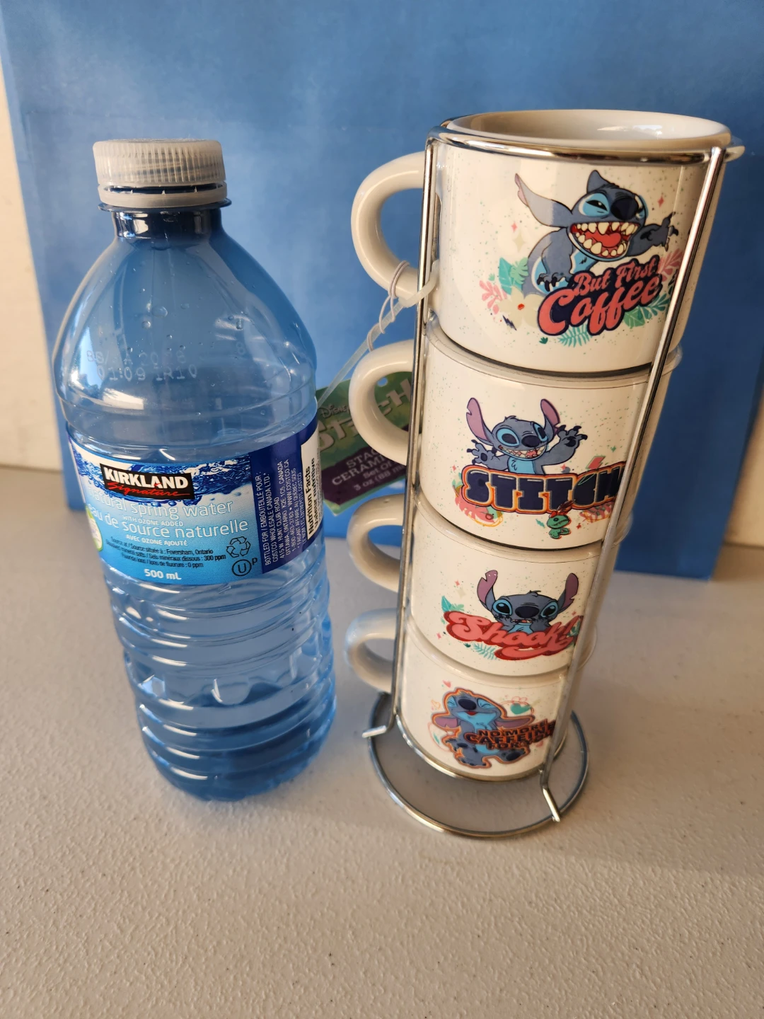 Disney Stitch Stacked Ceramic Mugs - Set of 4 - photo 4