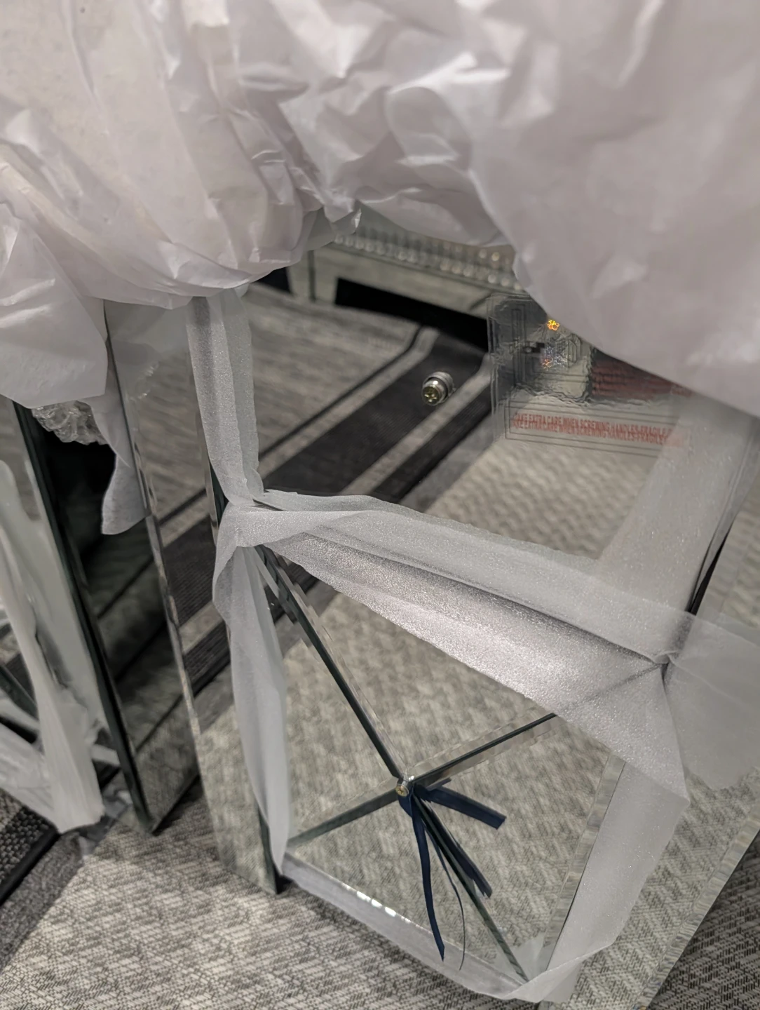 Mirrored Accent Table - photo 3