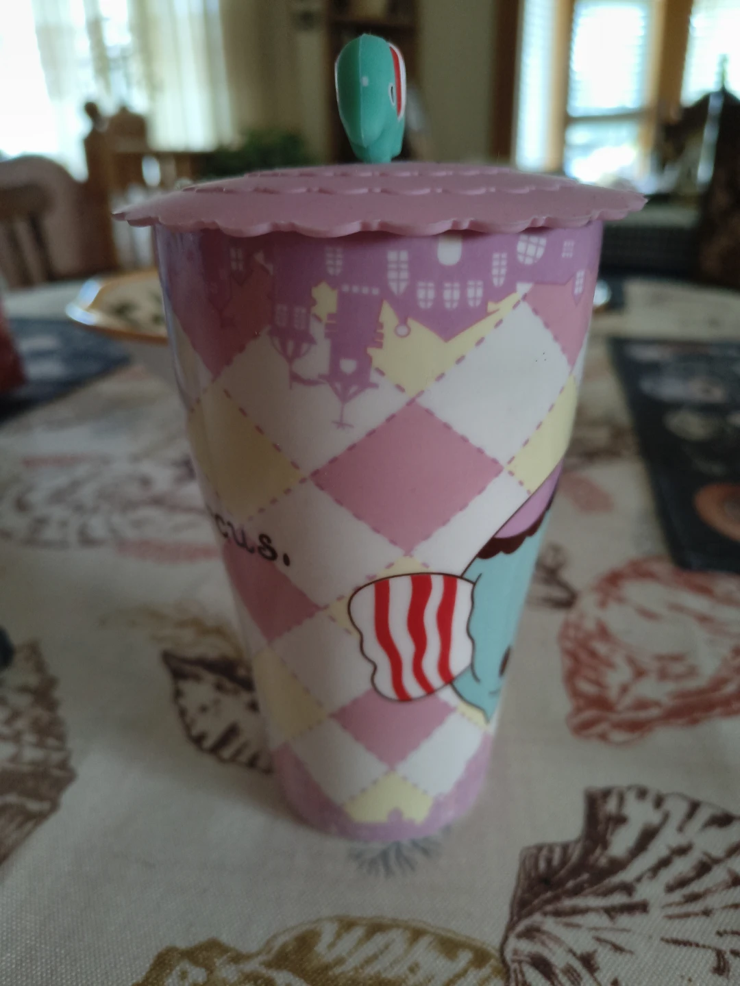 Sentimental Circus Elephant Mug with Lid - photo 4