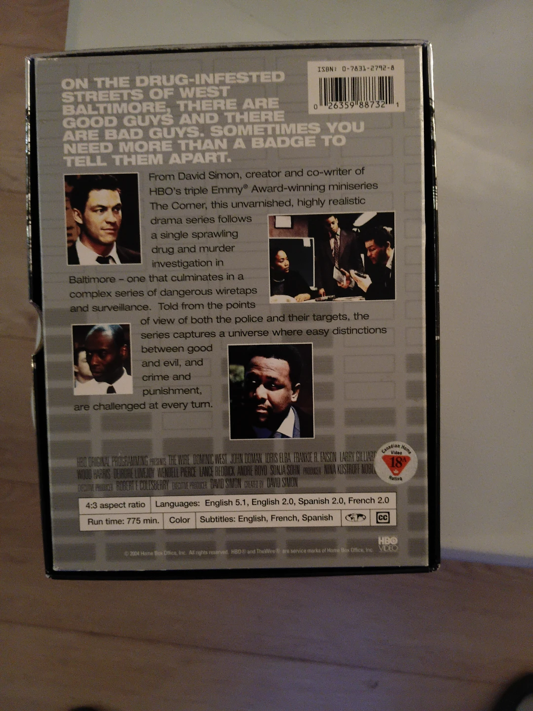 The Wire: The Complete First Season DVD Box Set - photo 2