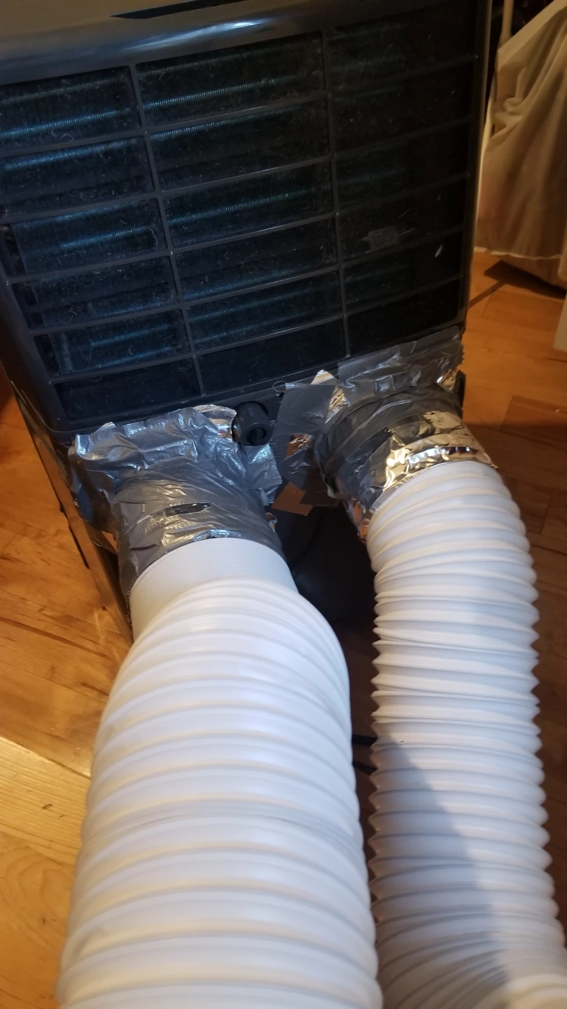 Haier Double Hose Air Con Unit 14,000 BTU *READ DESCRIPTION* - photo 4