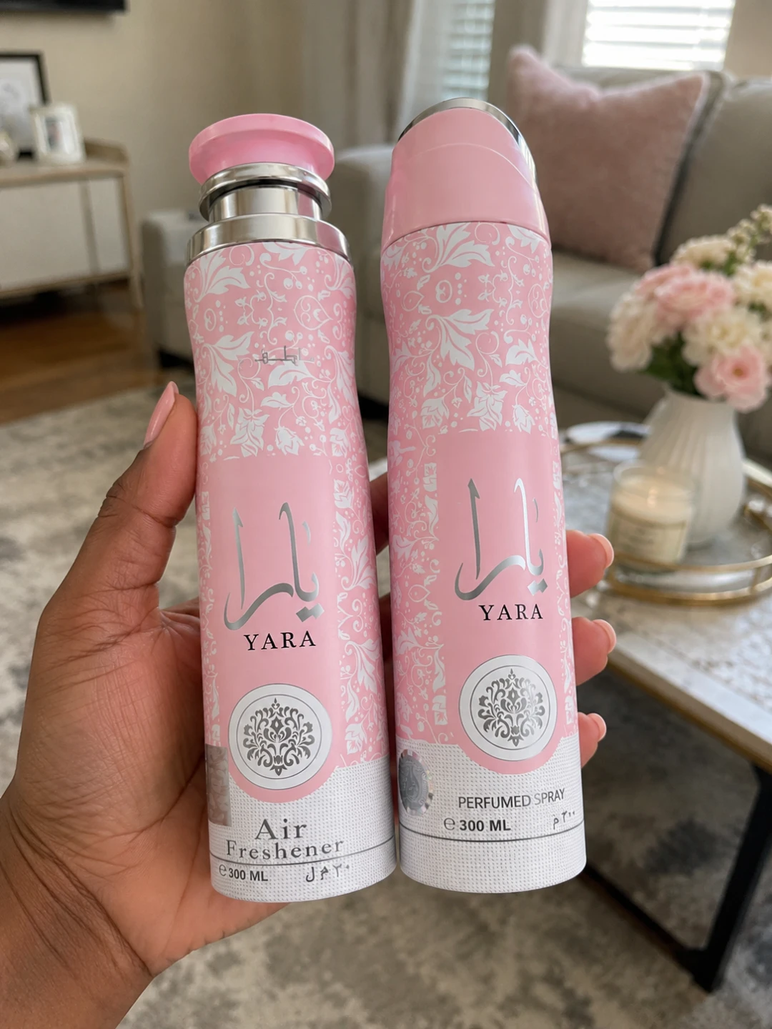 YARA Air Freshener + Perfumed Spray Bundle (300ml Each) - photo 3