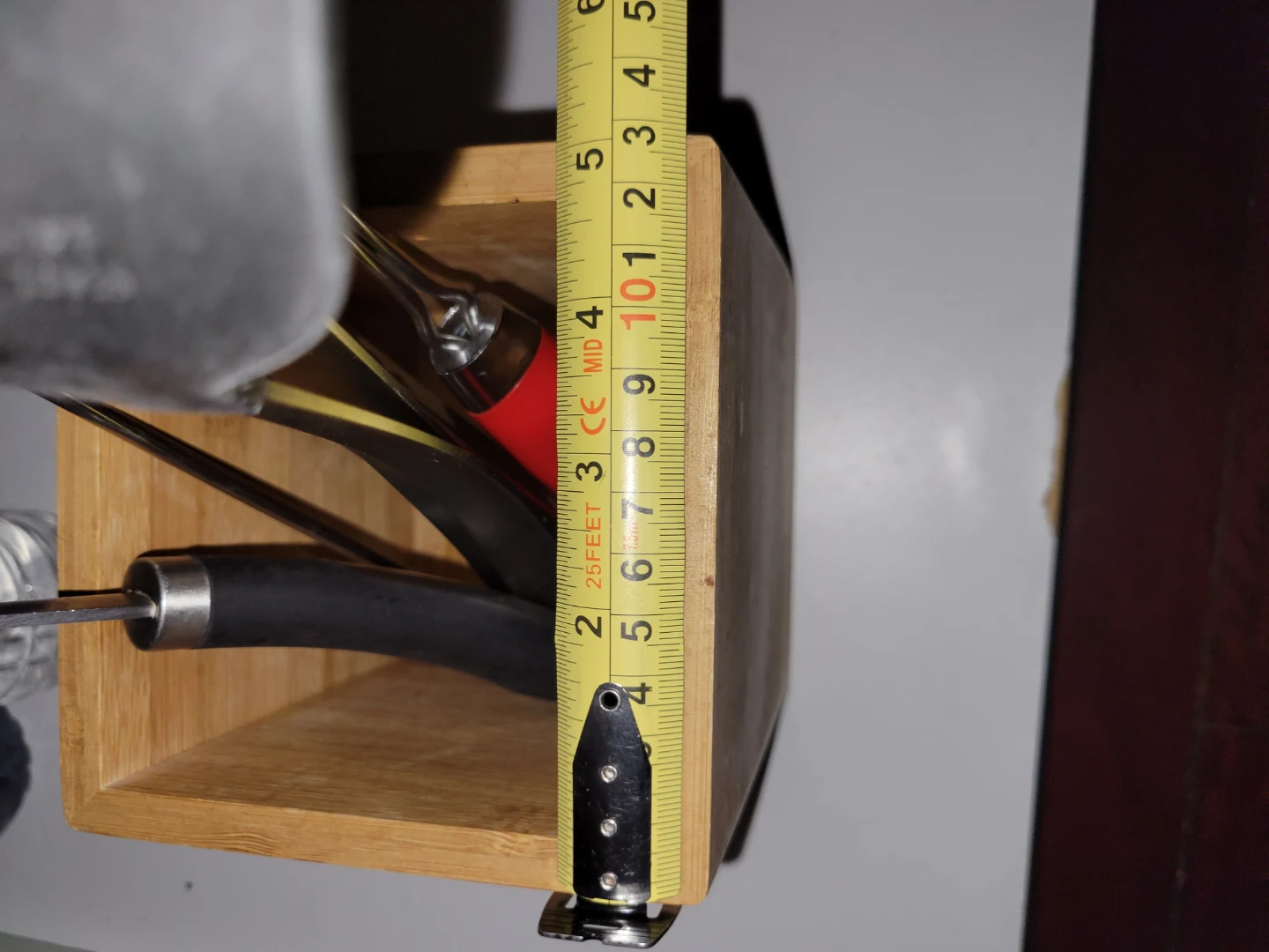 Bamboo Turnable Utensil Holder Moving sale - photo 4