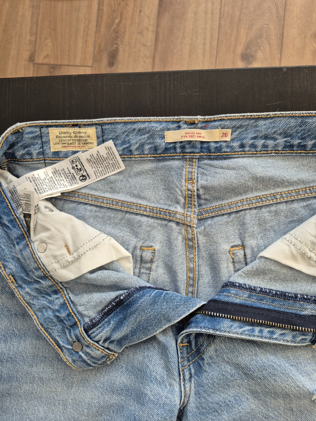 Levi's Baggy Dad distressed jeans Light Wash - photo 3
