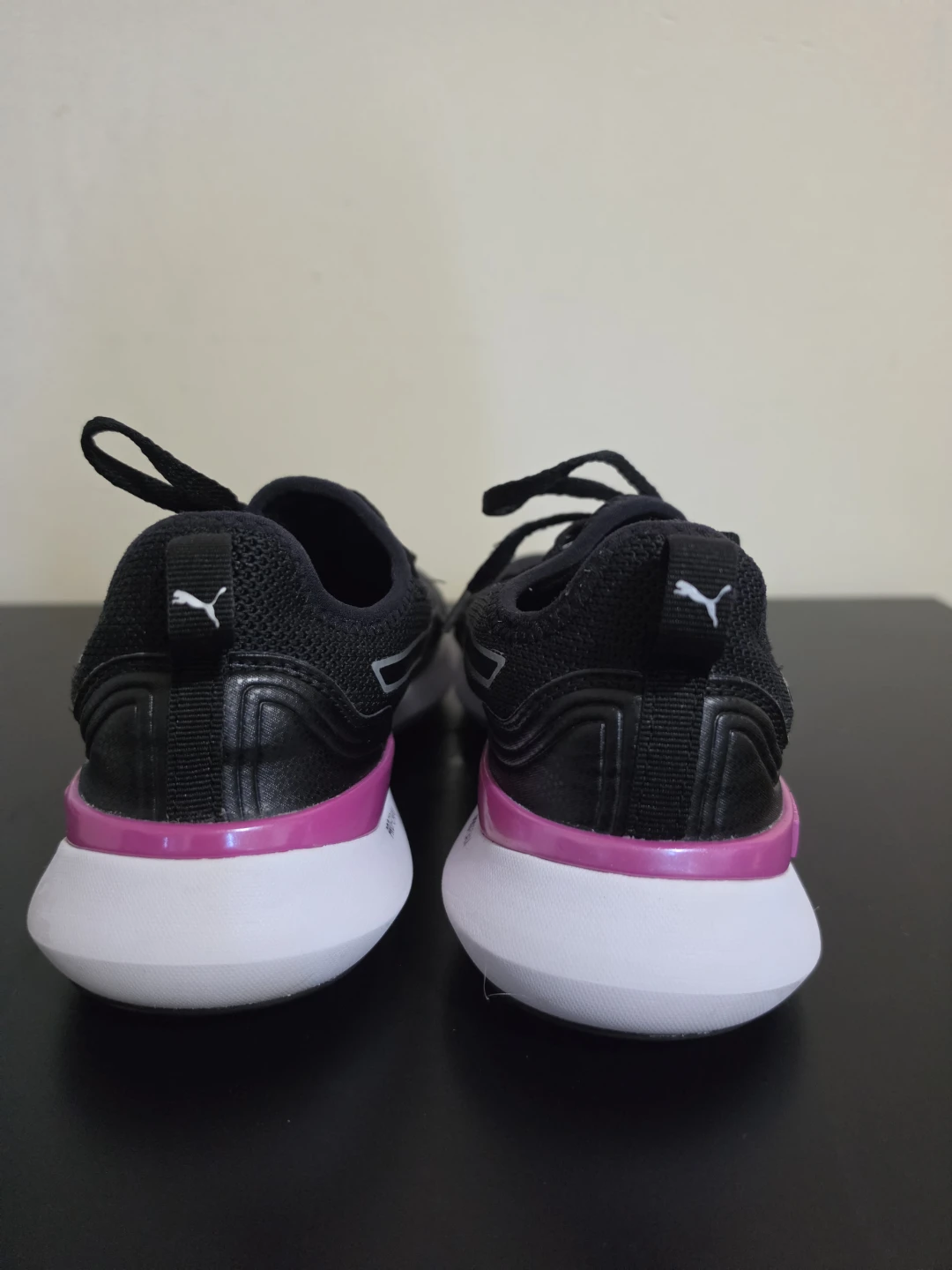 Puma Black & Pink Running Shoes - photo 3