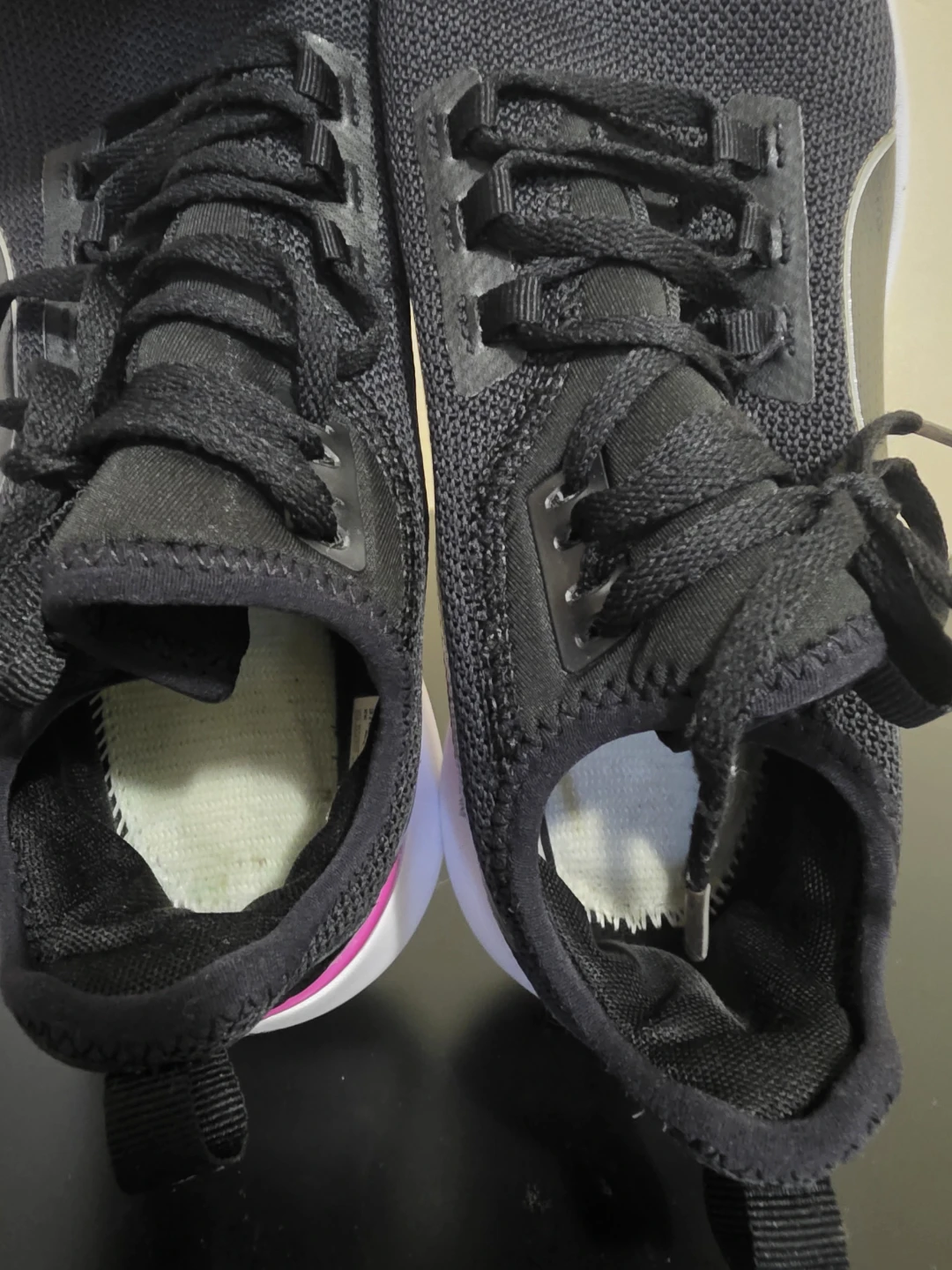 Puma Black & Pink Running Shoes - photo 5