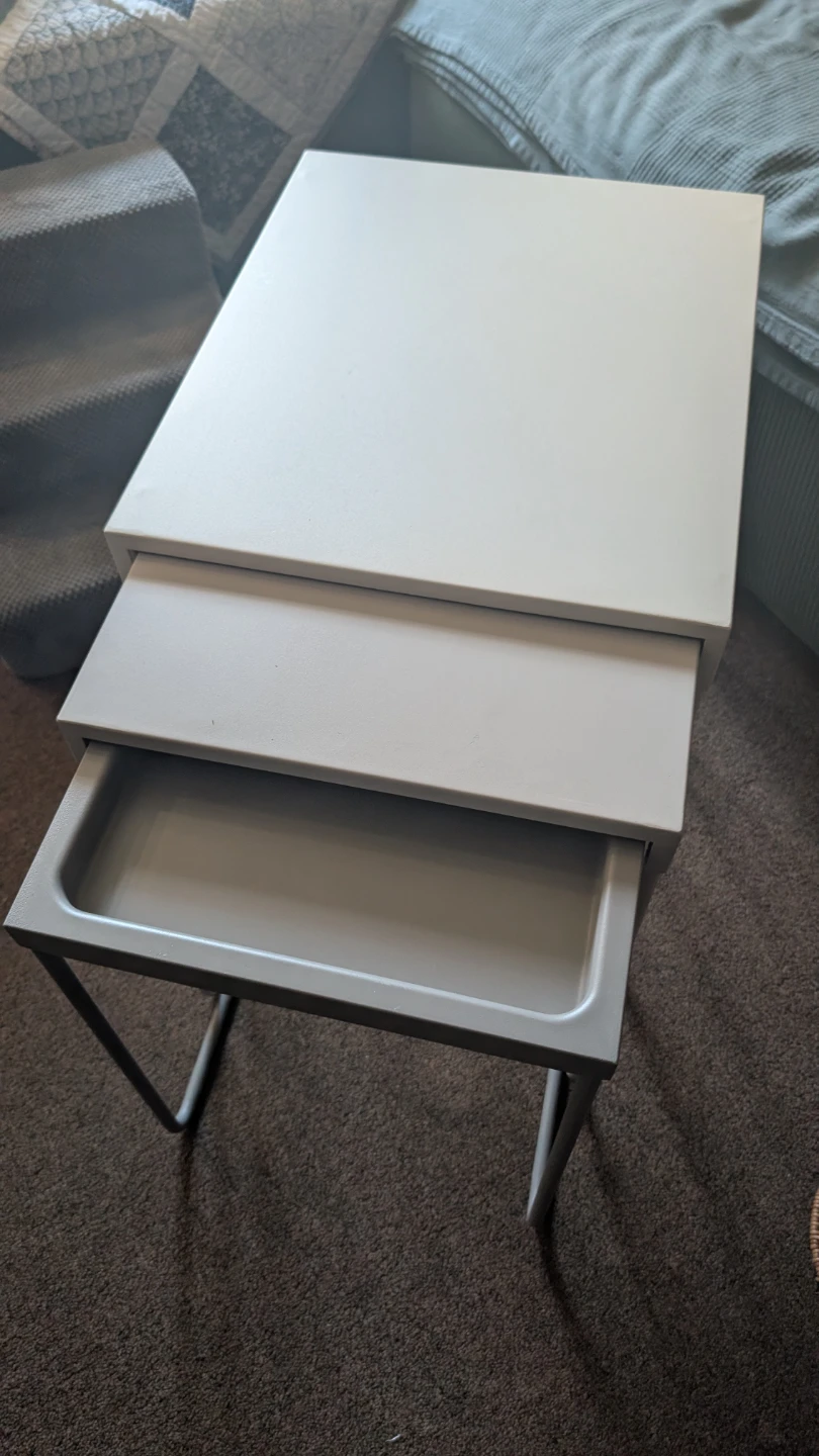 IKEA GRANBODA nesting tables, set, 3 in 1