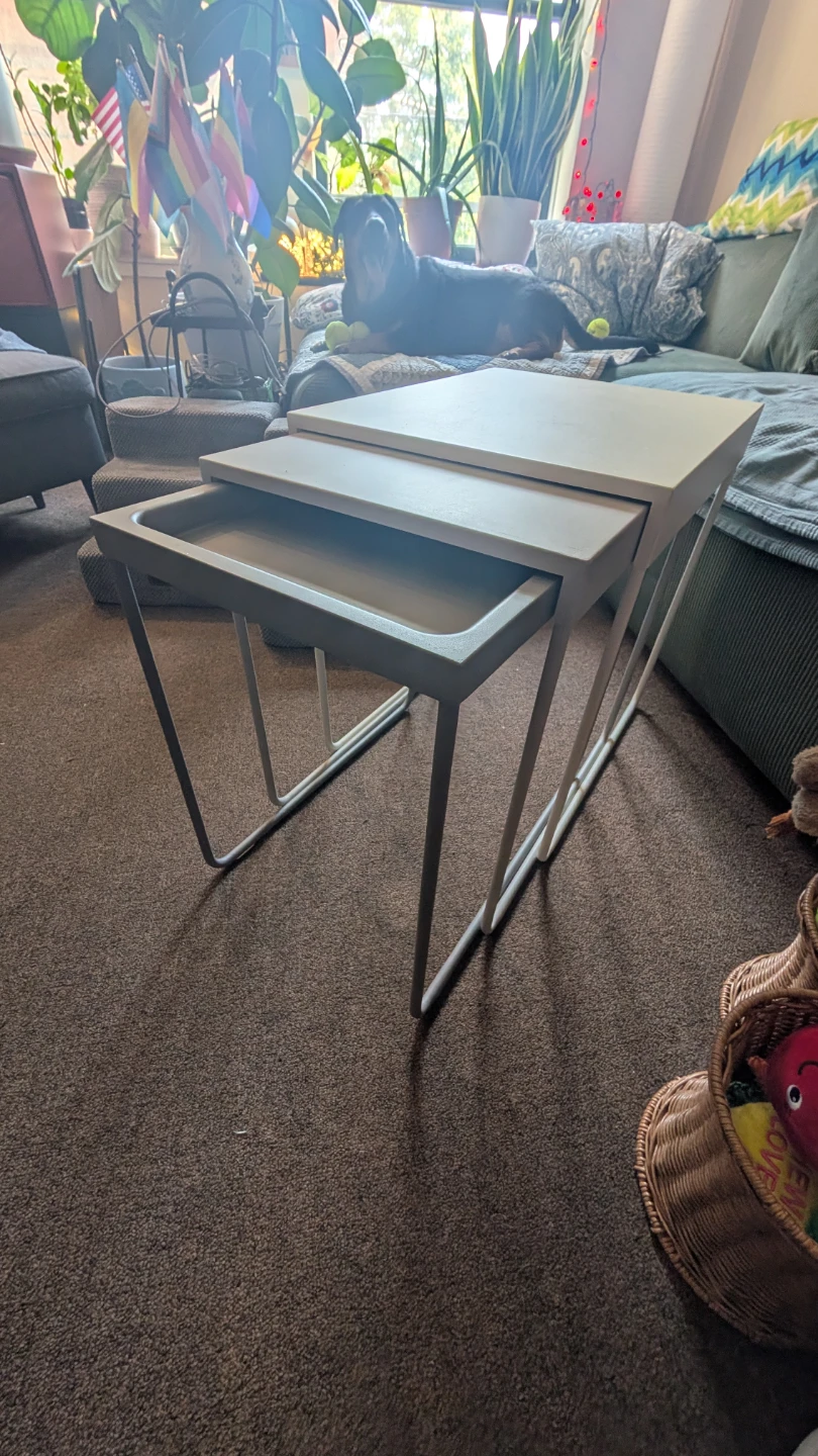 IKEA GRANBODA nesting tables, set, 3 in 1 - photo 4