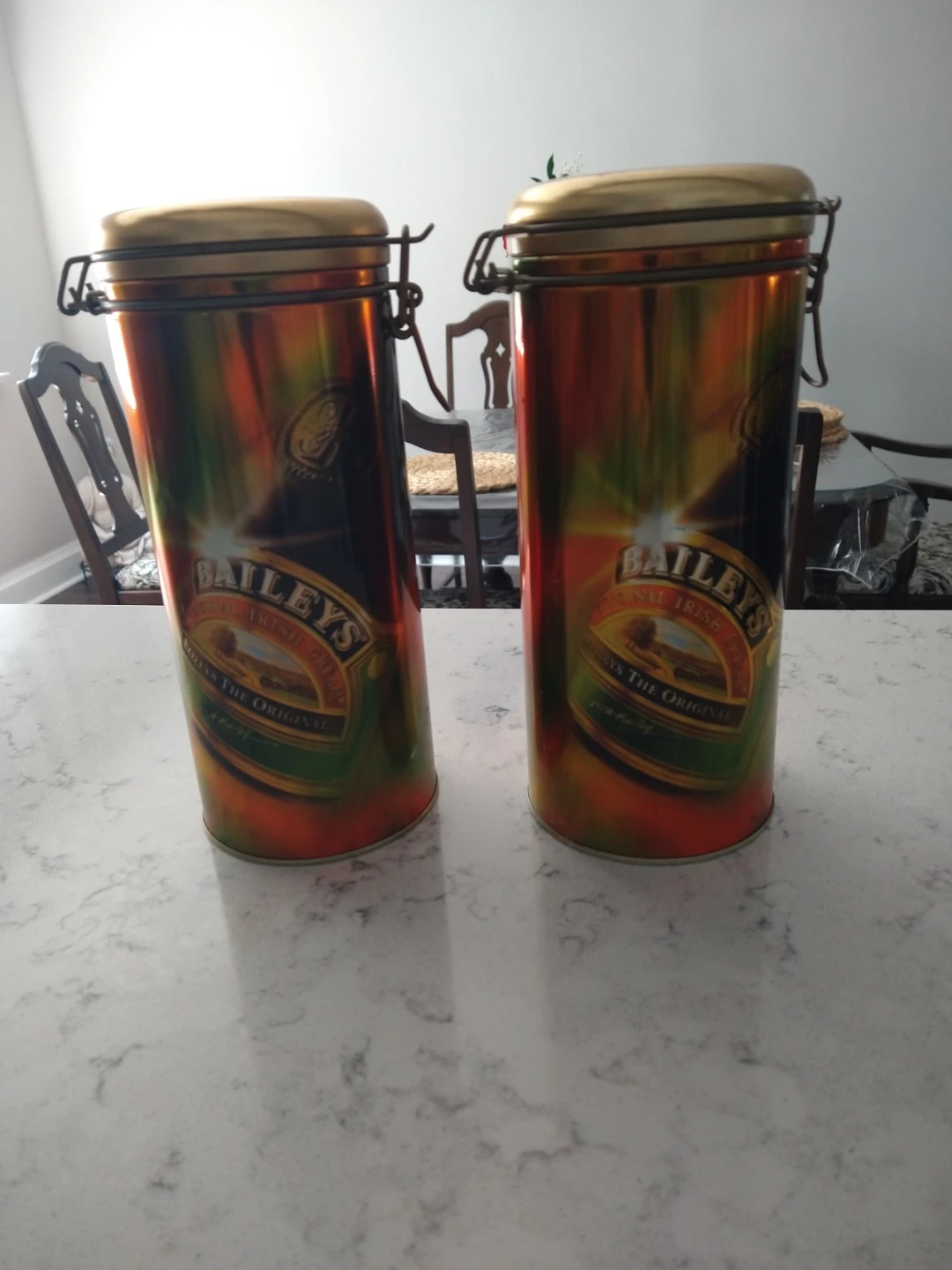 Baileys Irish Cream Storage Tins - Set of 2