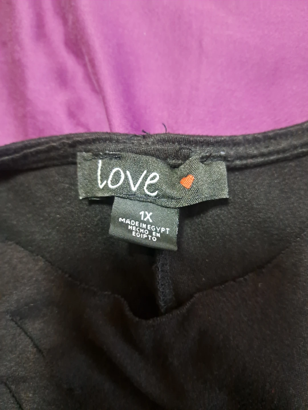 Love Women's 1X Black Savage Wild Free World Tour 1978 Tank Top - photo 3