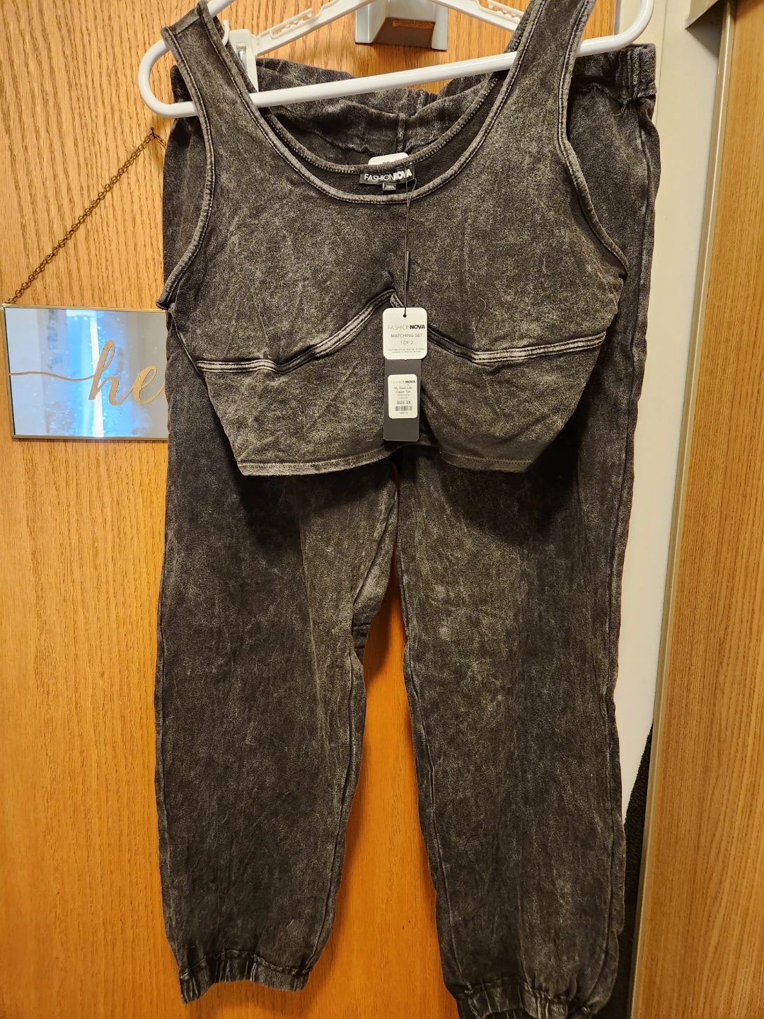 Fashion Nova My Real Life Jogger Set - photo 2