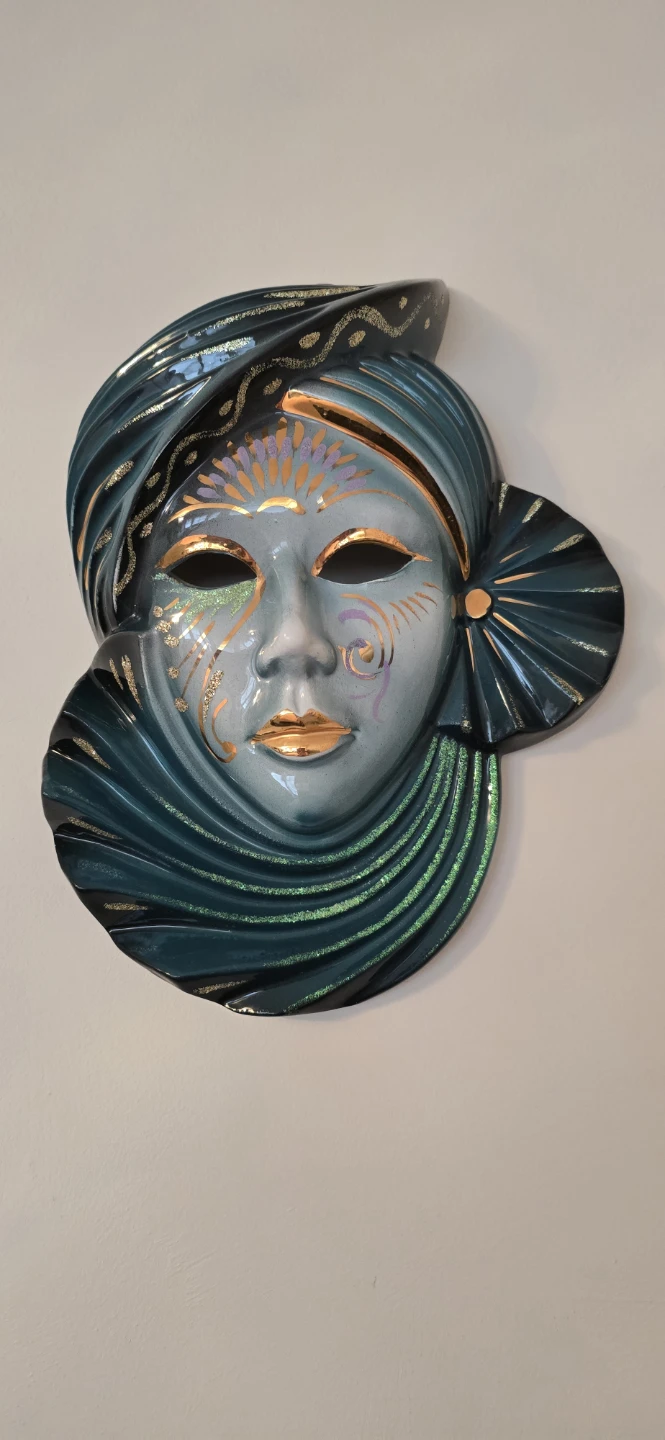 Decorative Venetian Mask Wall Art