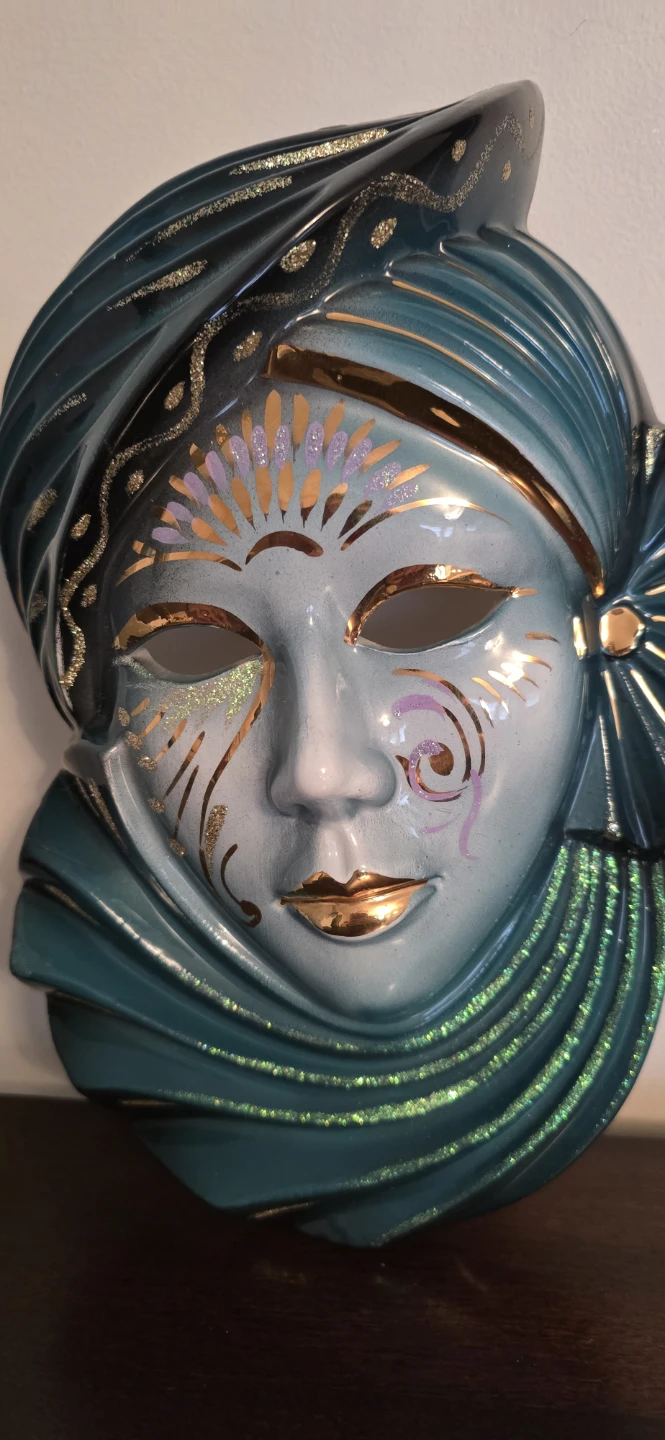 Decorative Venetian Mask Wall Art - photo 3