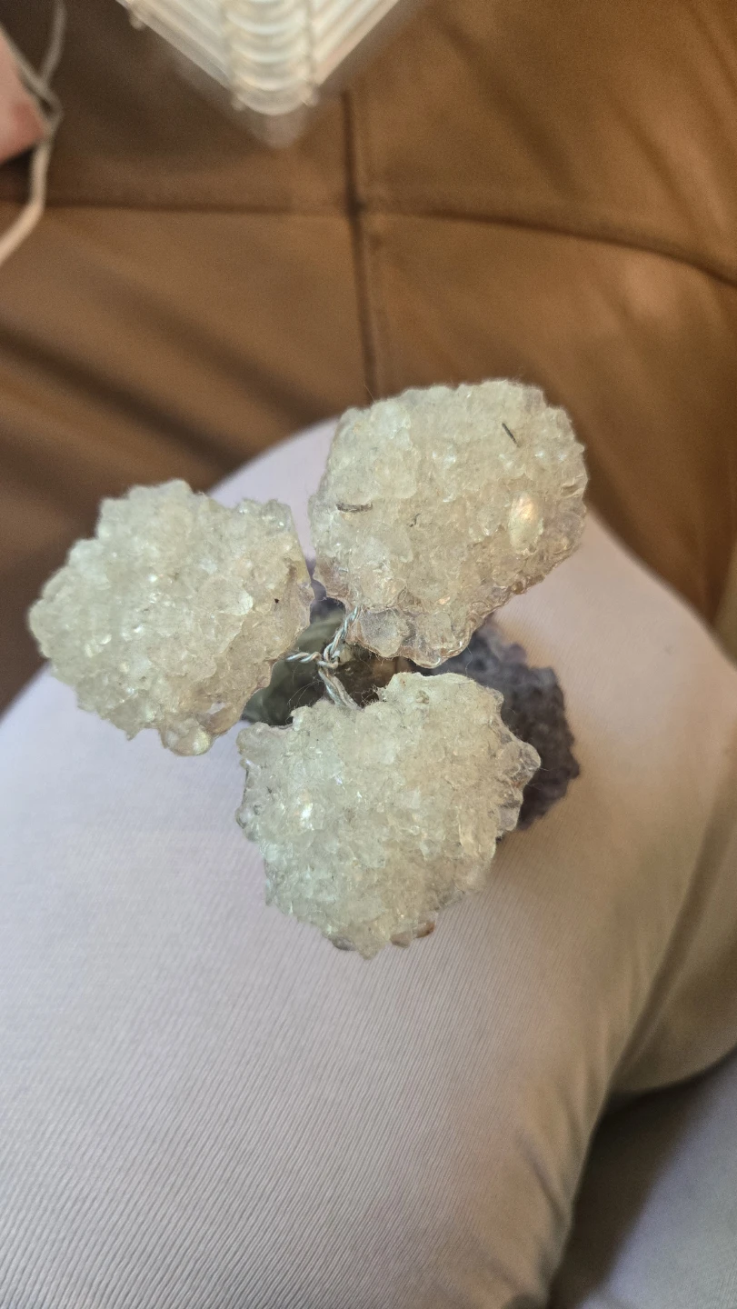 Amethyst Geode Crystal Tree - photo 2