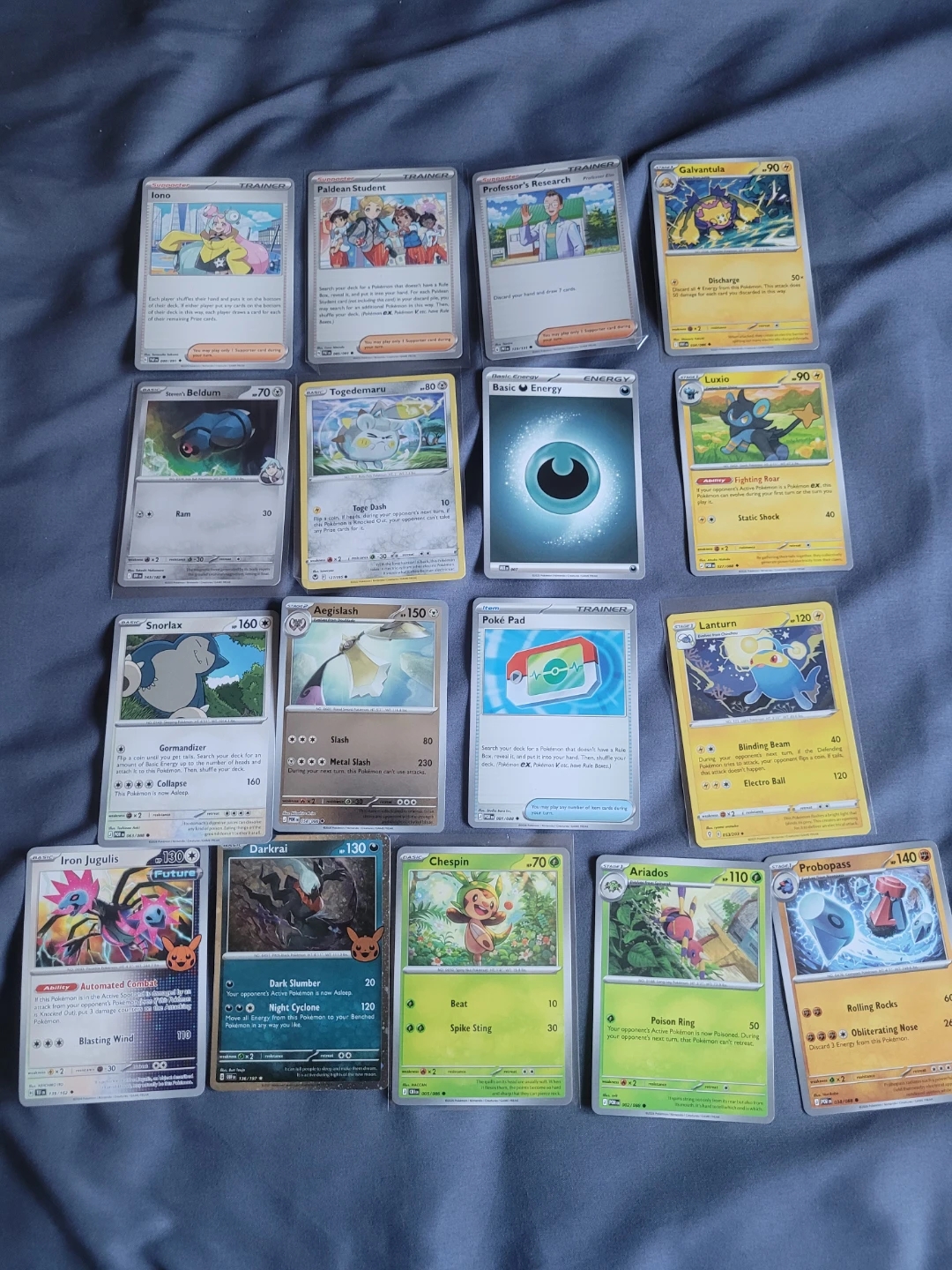 Assorted Pokémon Trading Cards