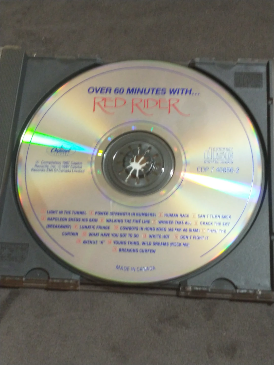 AMAZING! Red Rider - Over 60 Minutes With... CD - photo 2