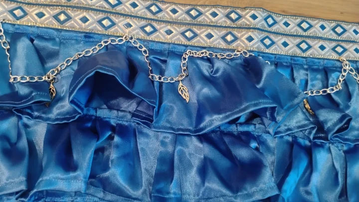 Satin fabric dance hip scarf - photo 2