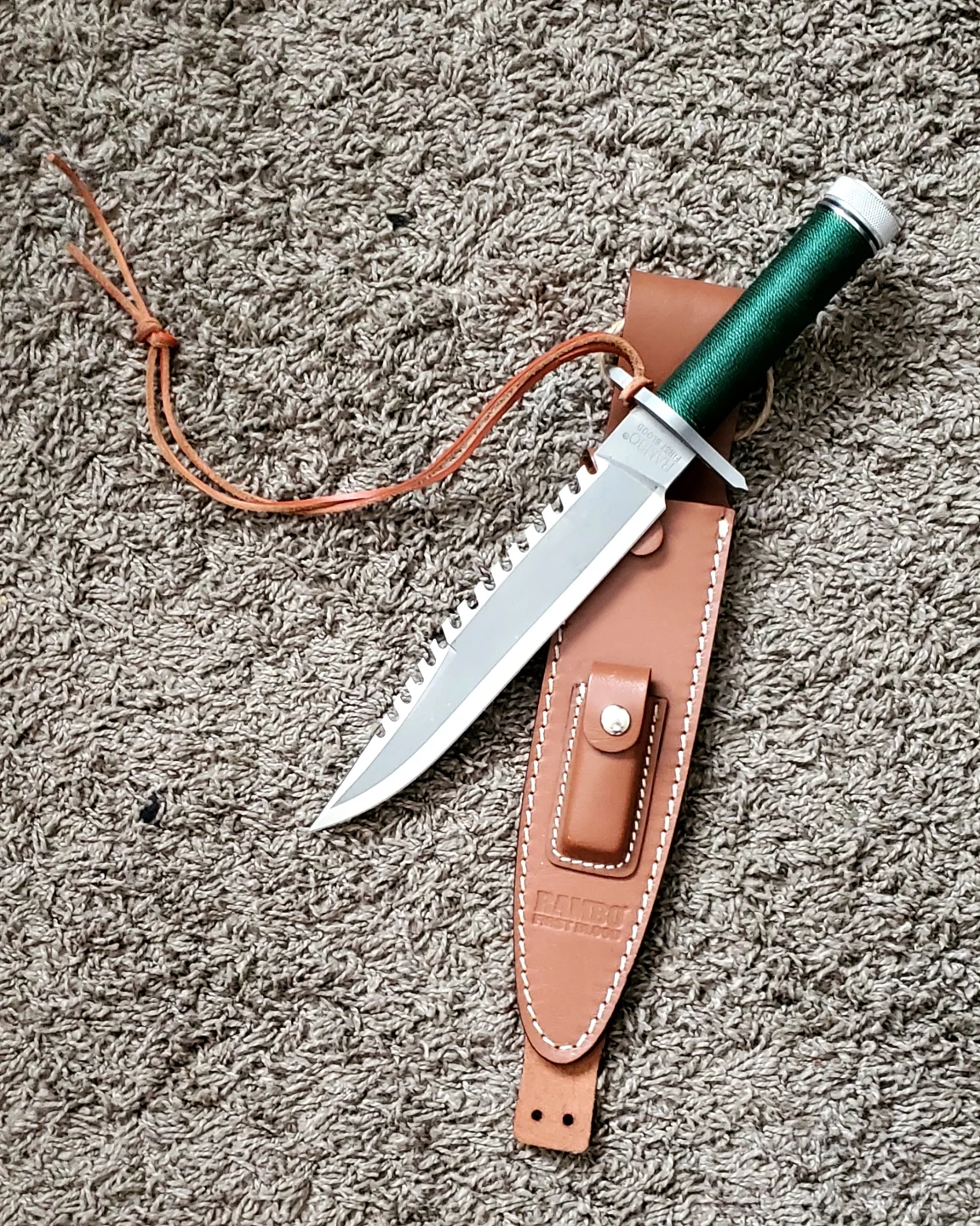 Rambo First Blood Survival Knife with Sheath