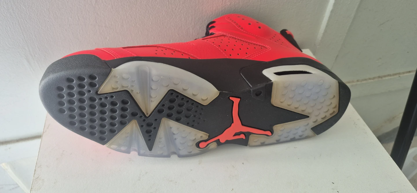 Air Jordan 6 Retro Infrared Red Shoes Size 10.5 - photo 3