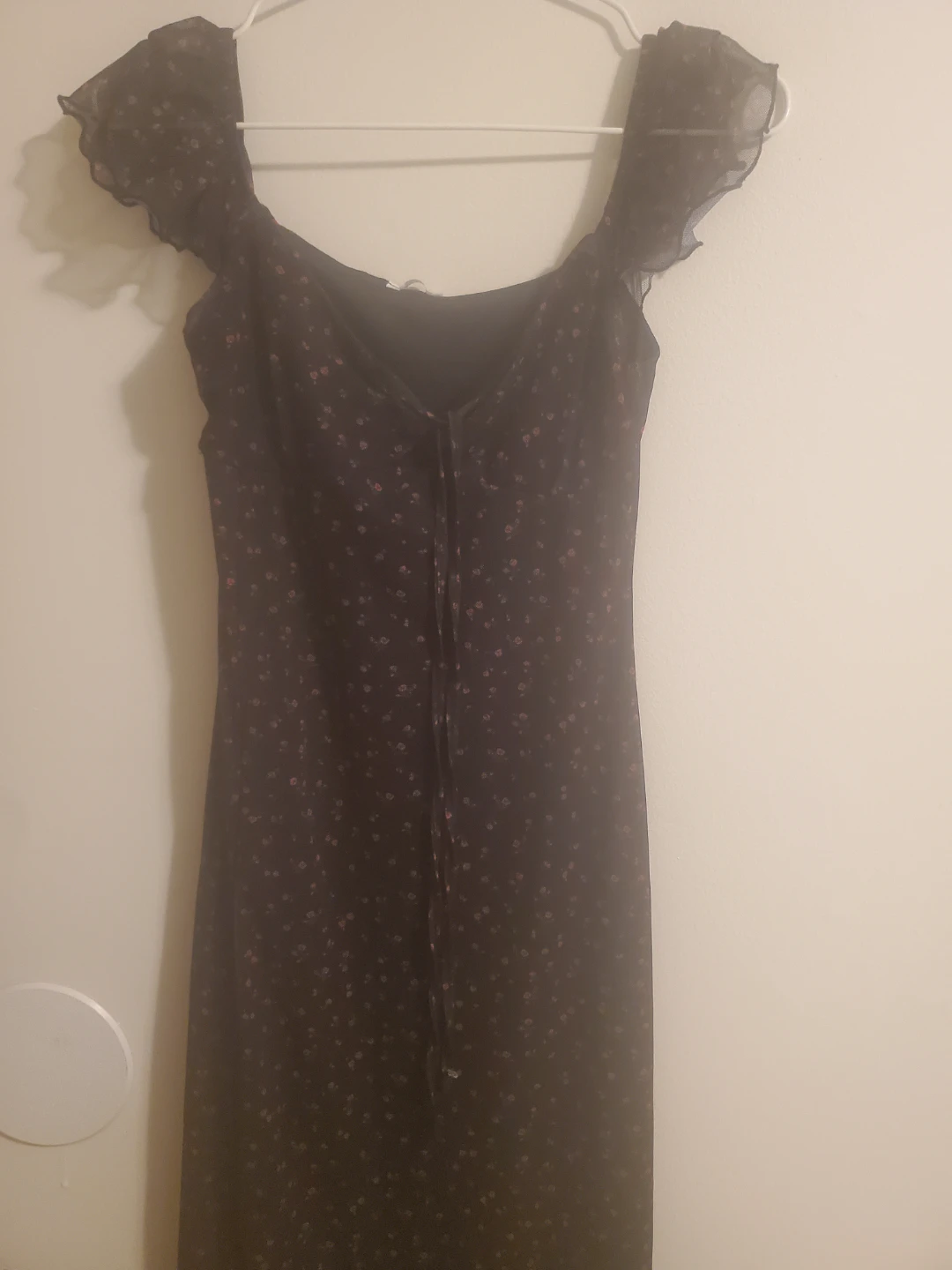 Ardene Floral Print Mesh Dress