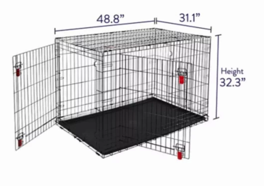 Like-new KONG Ultra-Strong 48-inch extra-large wire dog crate - photo 3