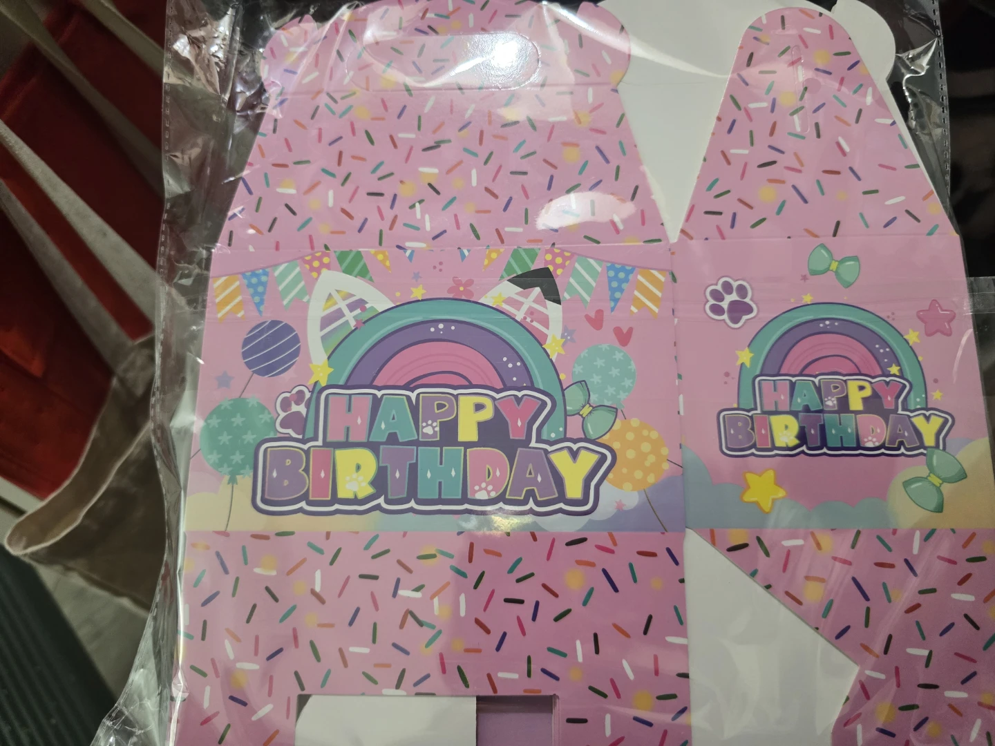 Happy Birthday Treat Boxes (Gabbys Dollhouse)