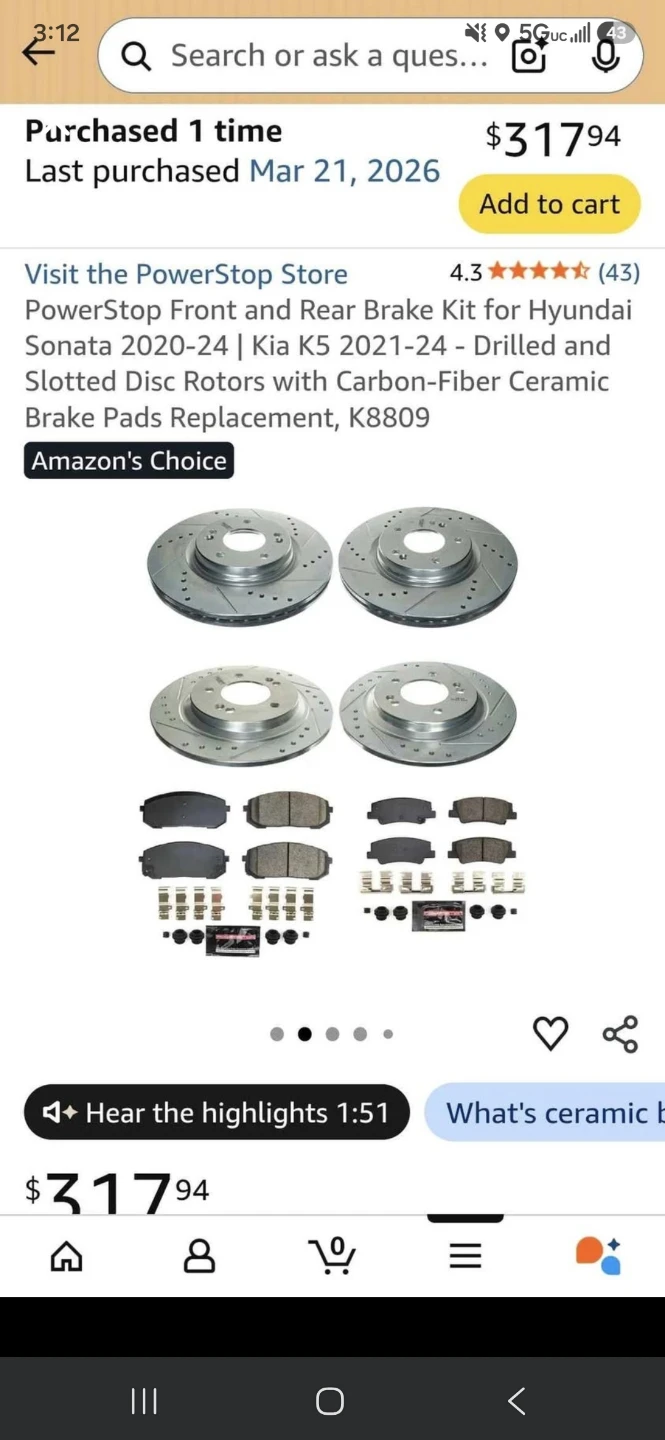 Rotors Brake Pads
