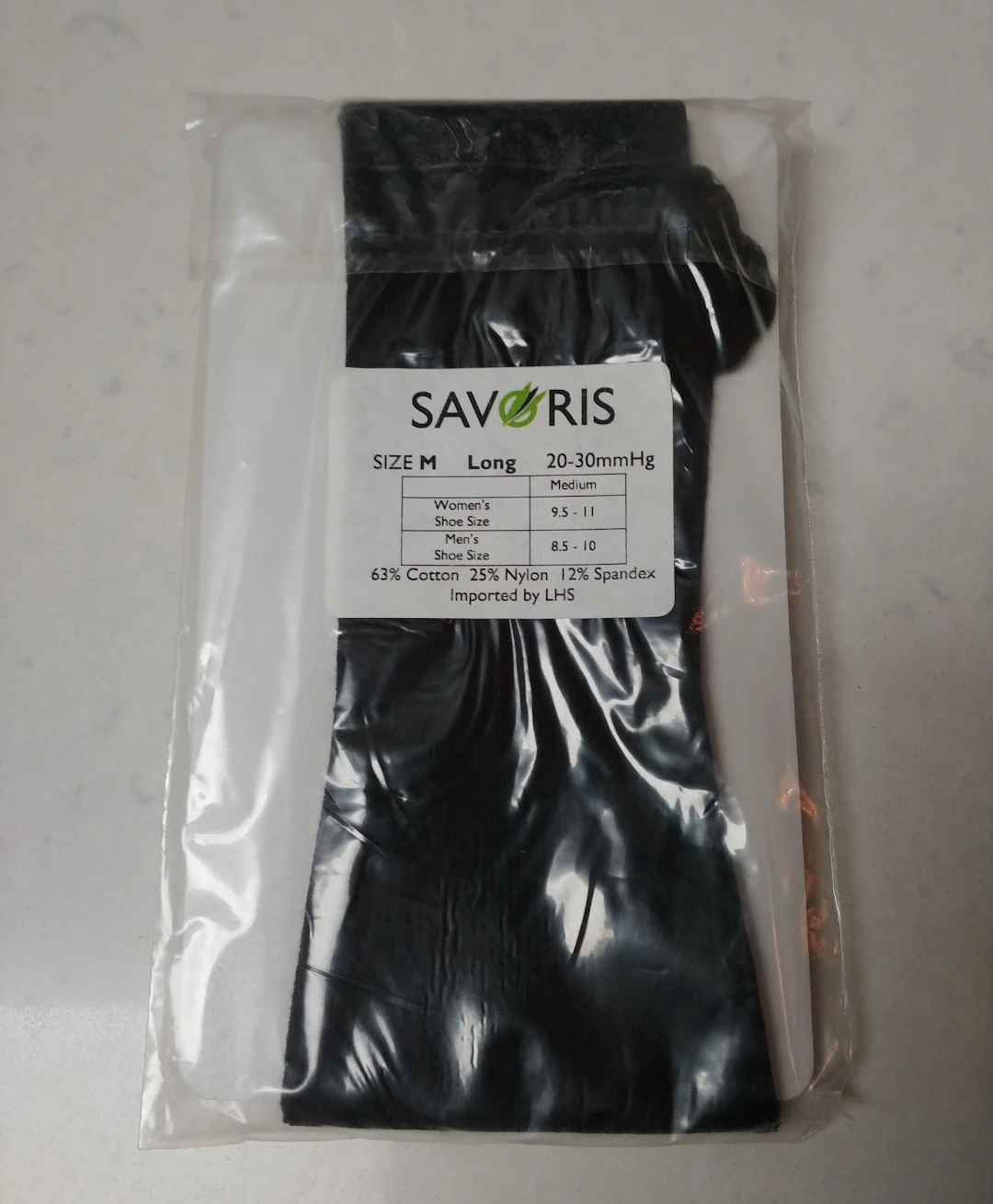 Black Compression Socks (3 sizes..Read Below) - photo 3