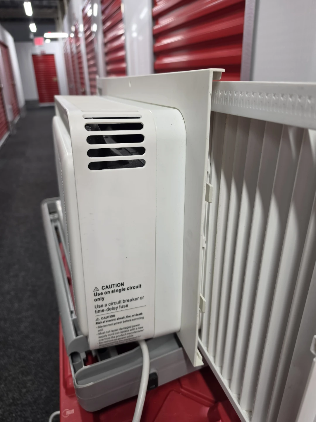 White Portable Air Conditioner - photo 2