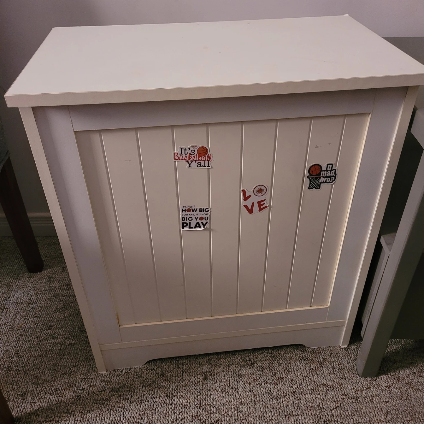 White Toy Storage Chest - photo 4