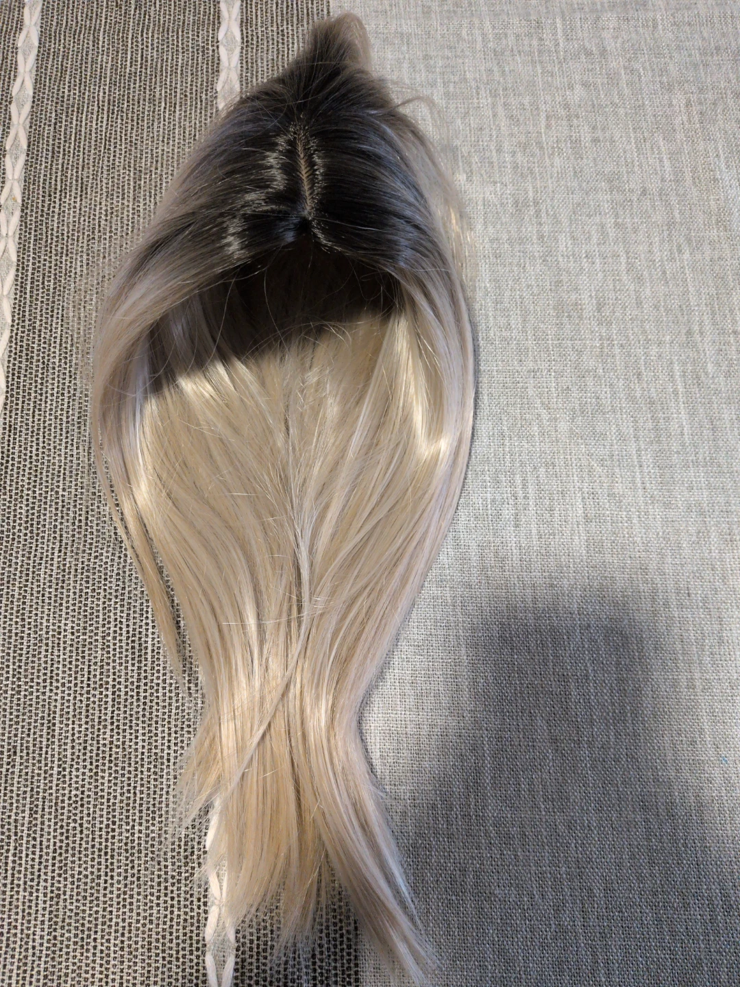 Blonde Ombre Hair Topper Clip-In - photo 2