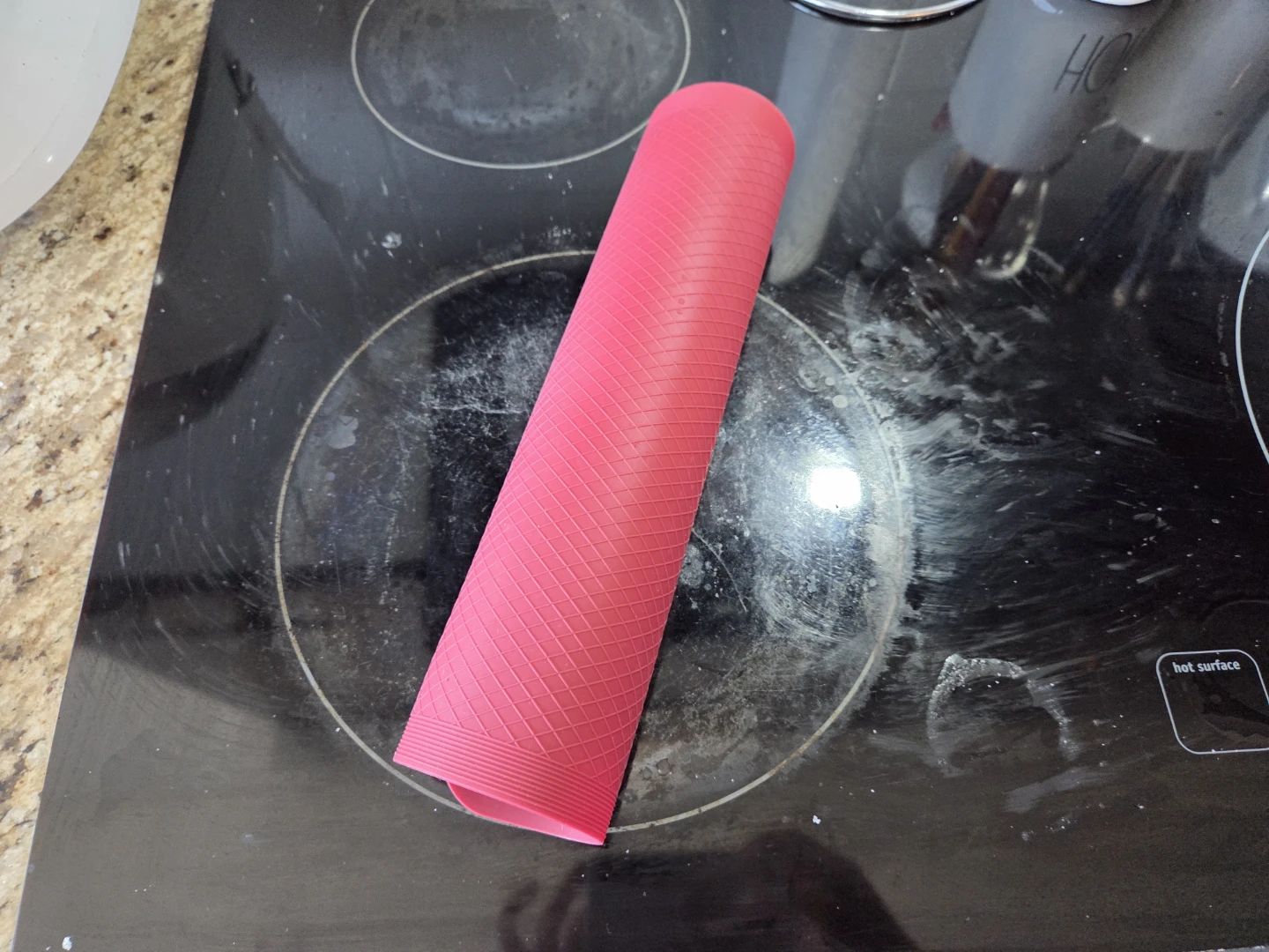 Red Silicone Baking Mat - photo 3