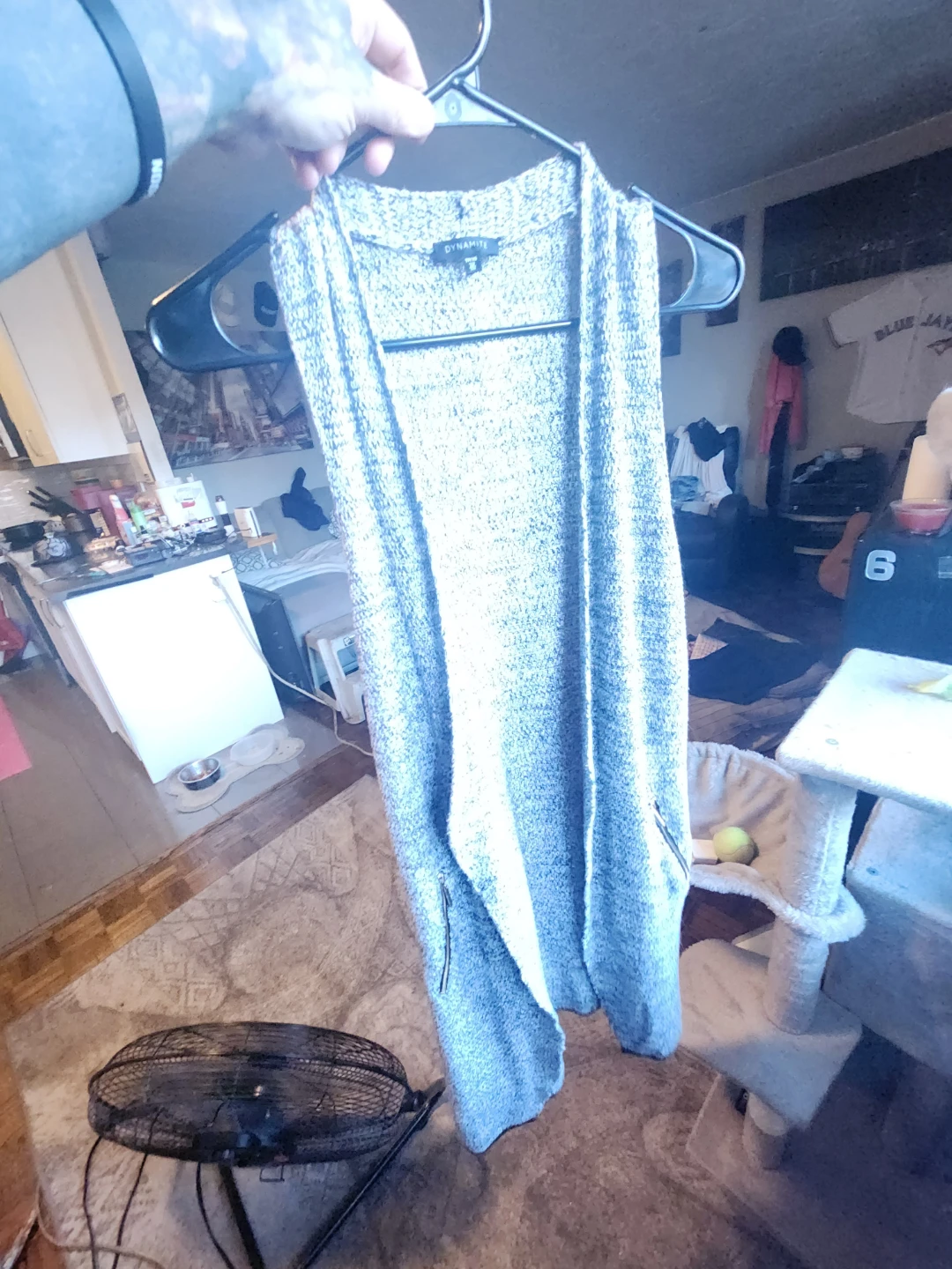 Dynamite Sleeveless Knit Vest Cardigan - photo 3