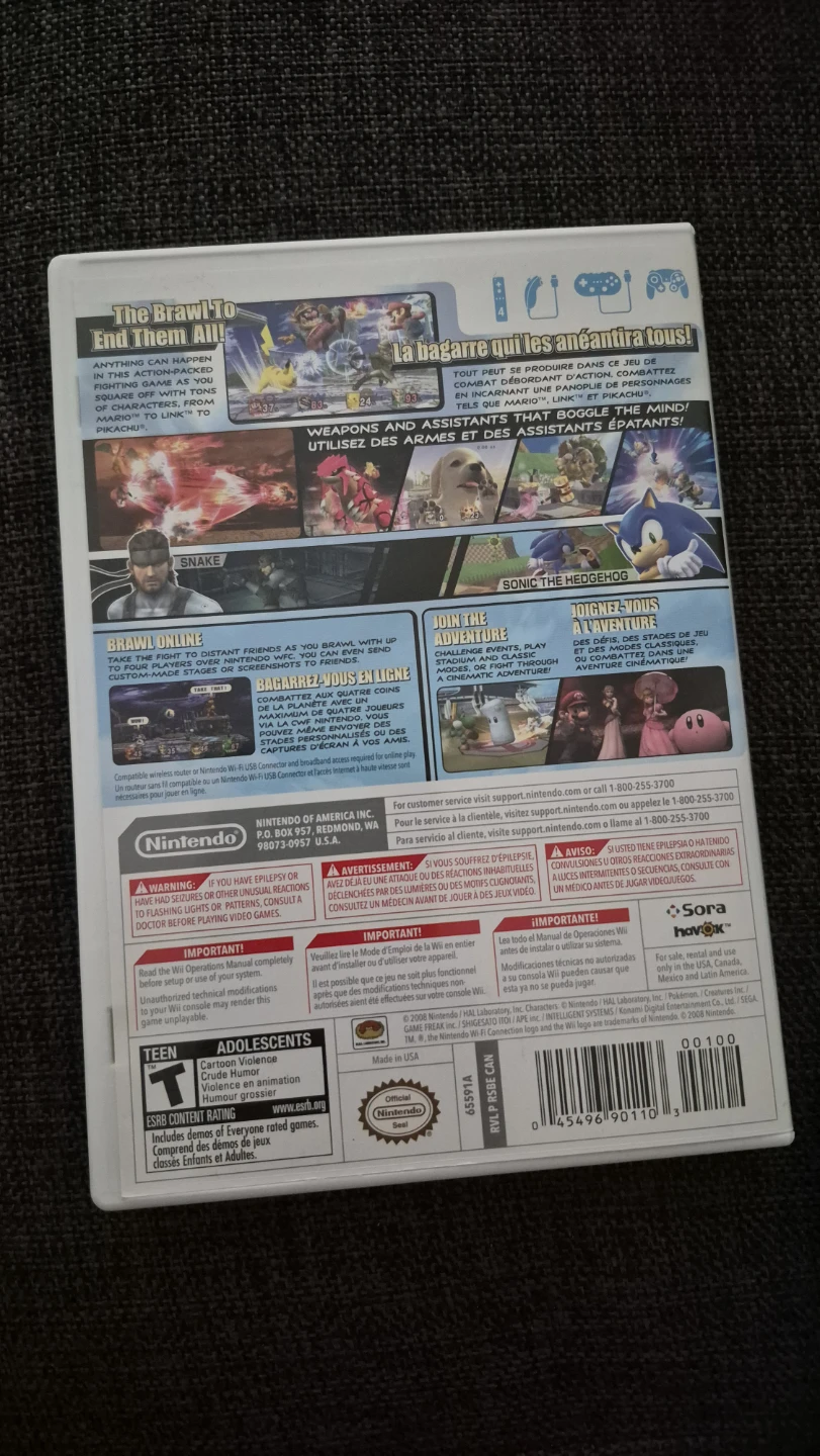 Super Smash Bros. Brawl for Wii - photo 3