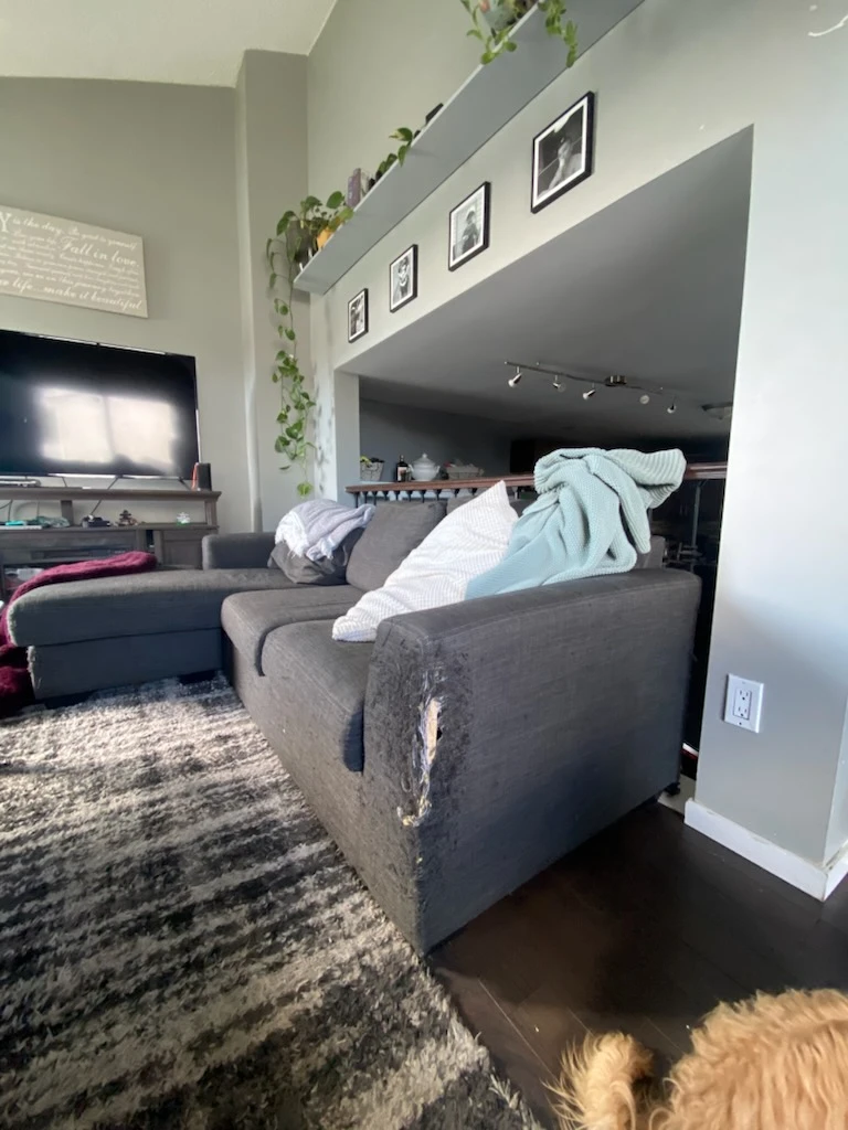 Grey Sectional Sofa - photo 3
