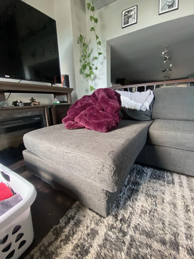 Grey Sectional Sofa - photo 4
