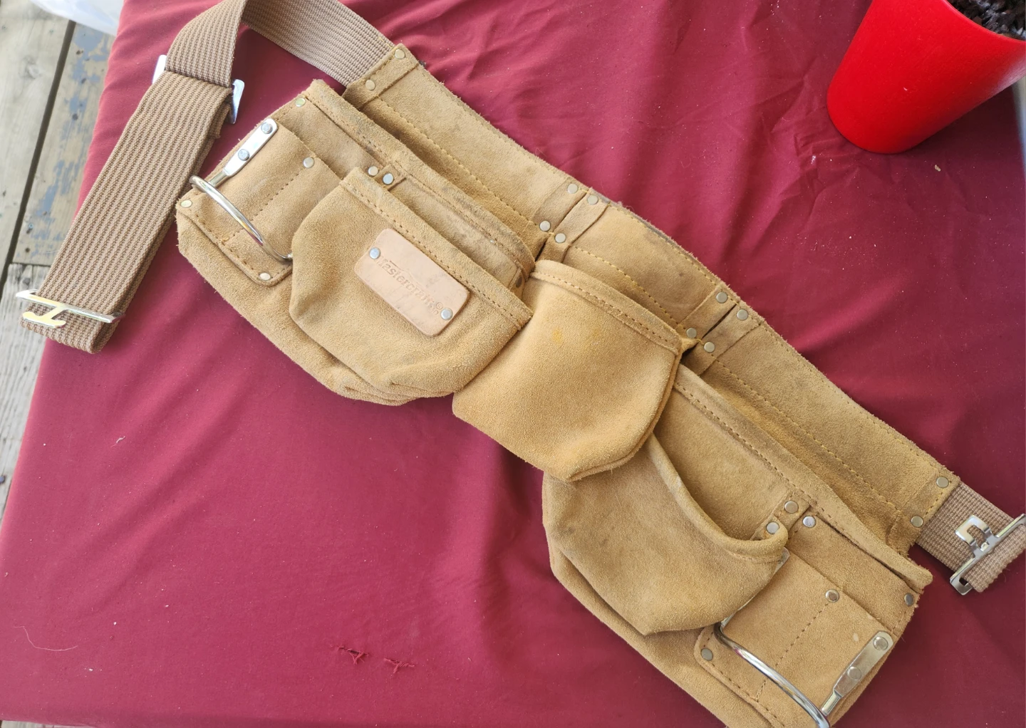 Mastercraft Suede Tool Belt