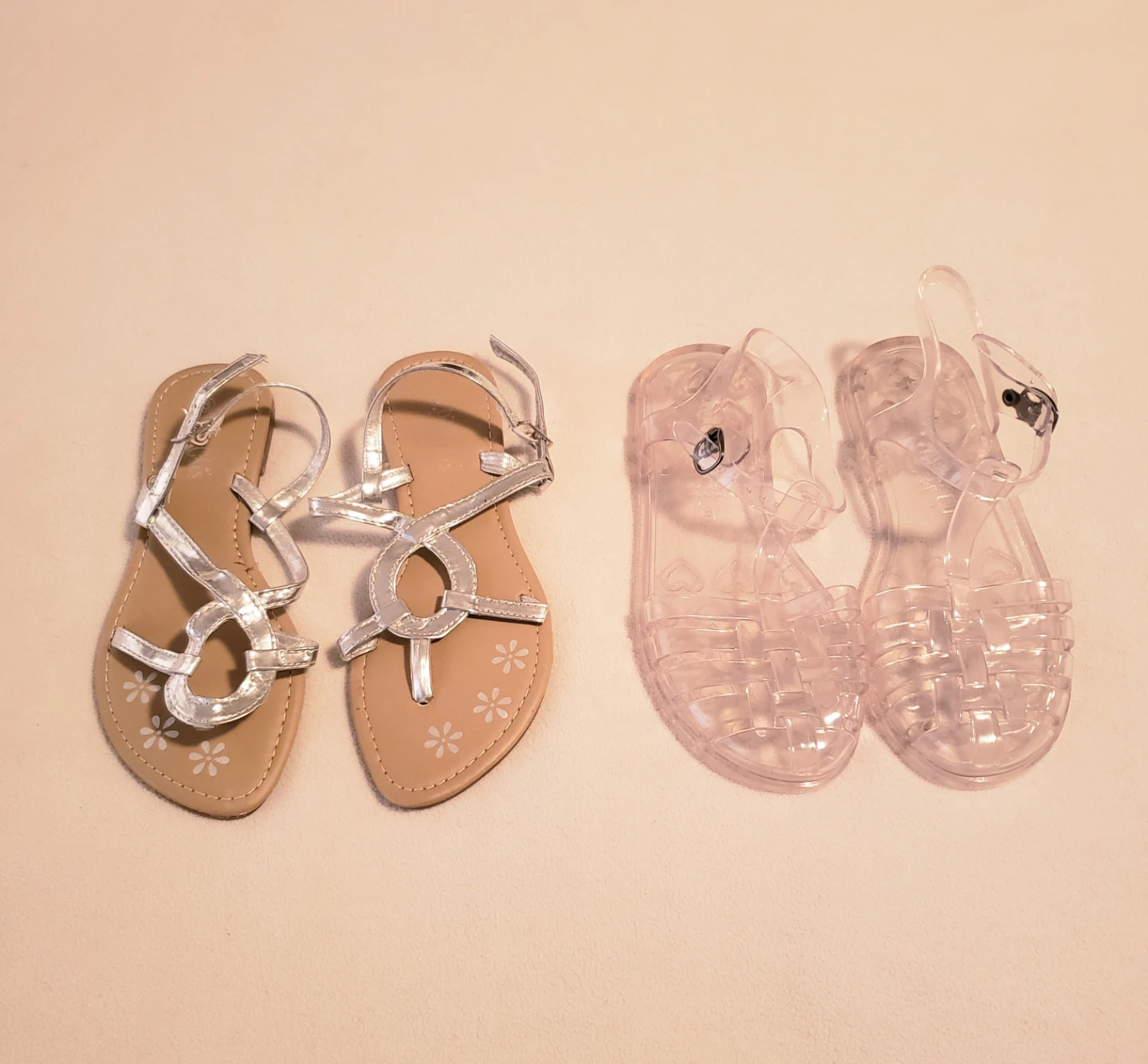 $3 for Both New Sandals Size 3 Girls (Size 5 Women)