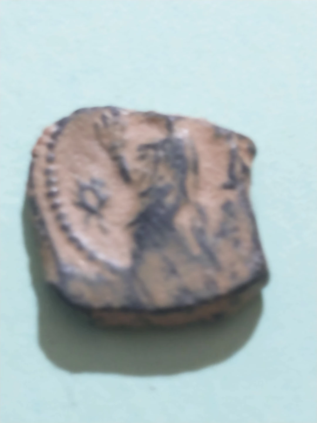 9 BC - 40 AD Nabatea Aretas IV and Queen Shaquilat Ancient Coin - photo 3