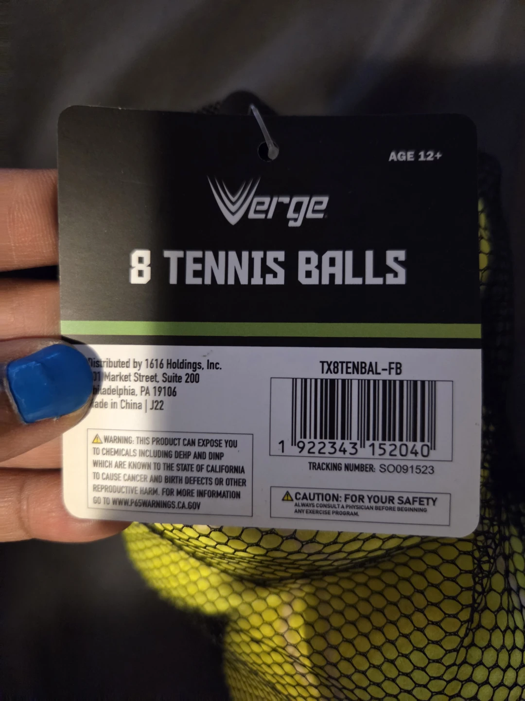 Verge 8 Tennis Balls - photo 3