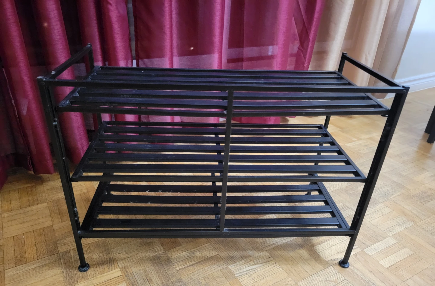 3-Tier Metal Shoe Rack - photo 3
