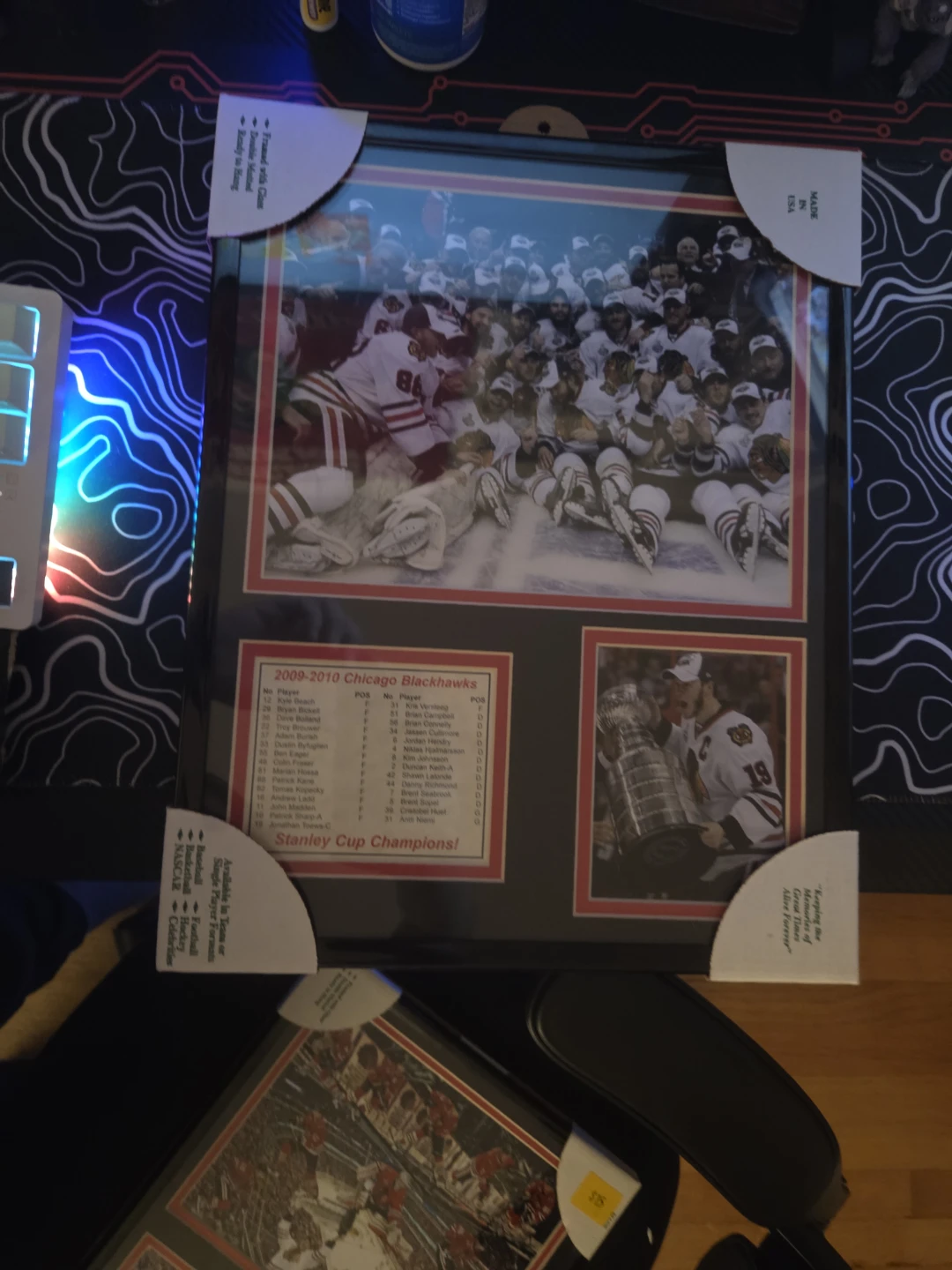 2010/2013 Chicago Blackhawks Champion Pictures - photo 2