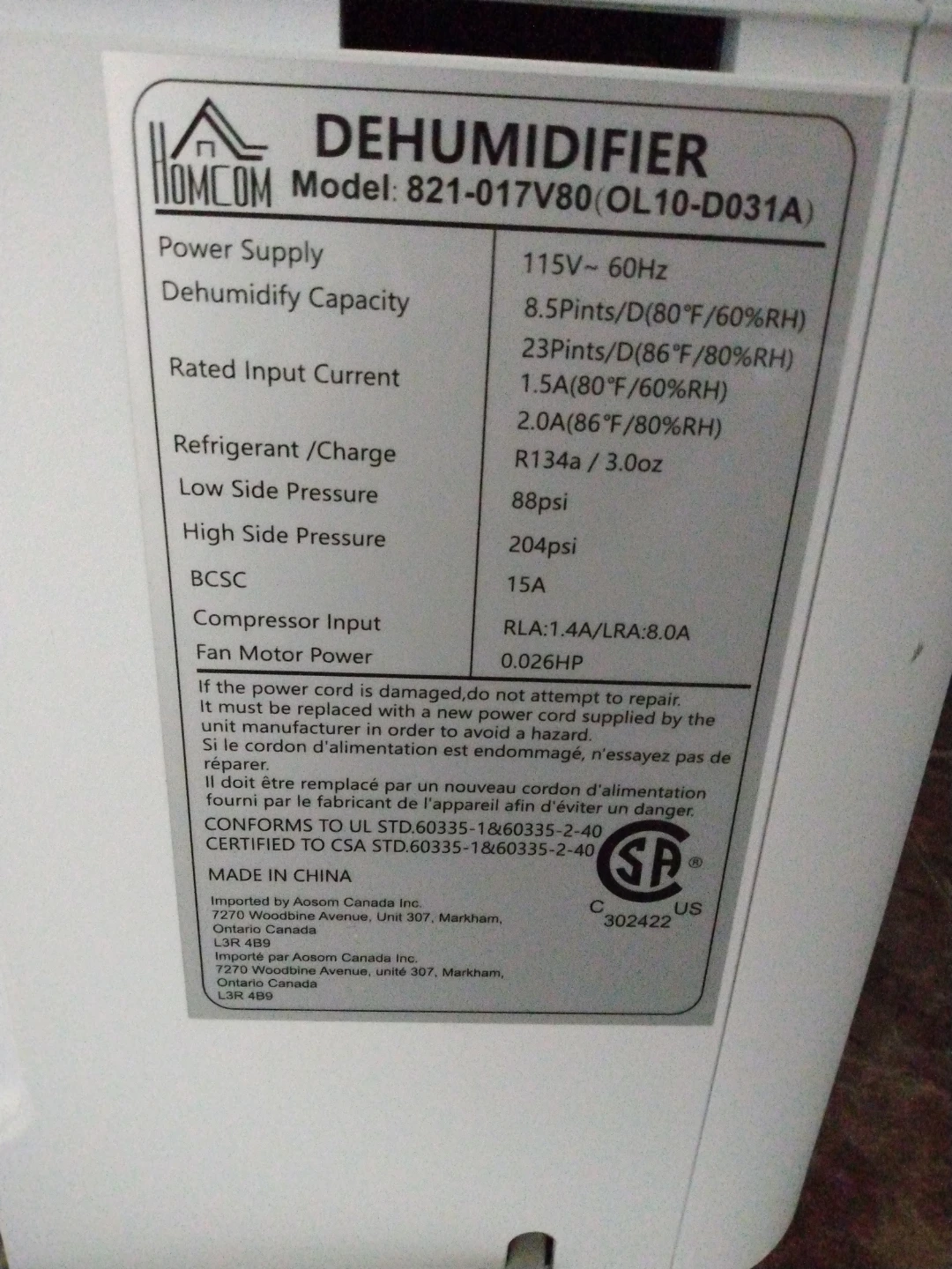 Dehumidifier - photo 4