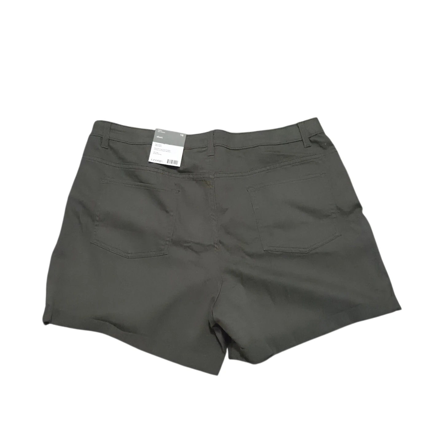 George Women's Size 18 Olive Green Shorts - photo 2