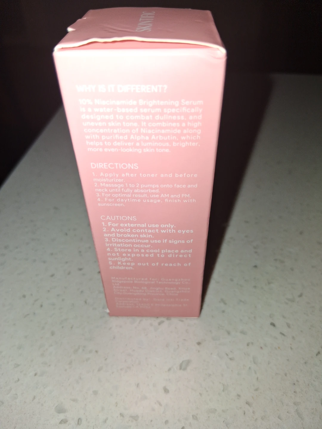 SKINTIFIC 10% Niacinamide Brightening Serum 20ml - photo 3