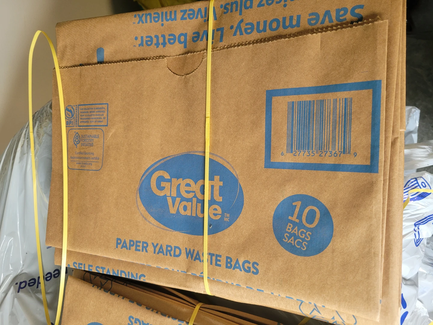 yard waste bag, snow shovel, leaf rake - photo 5