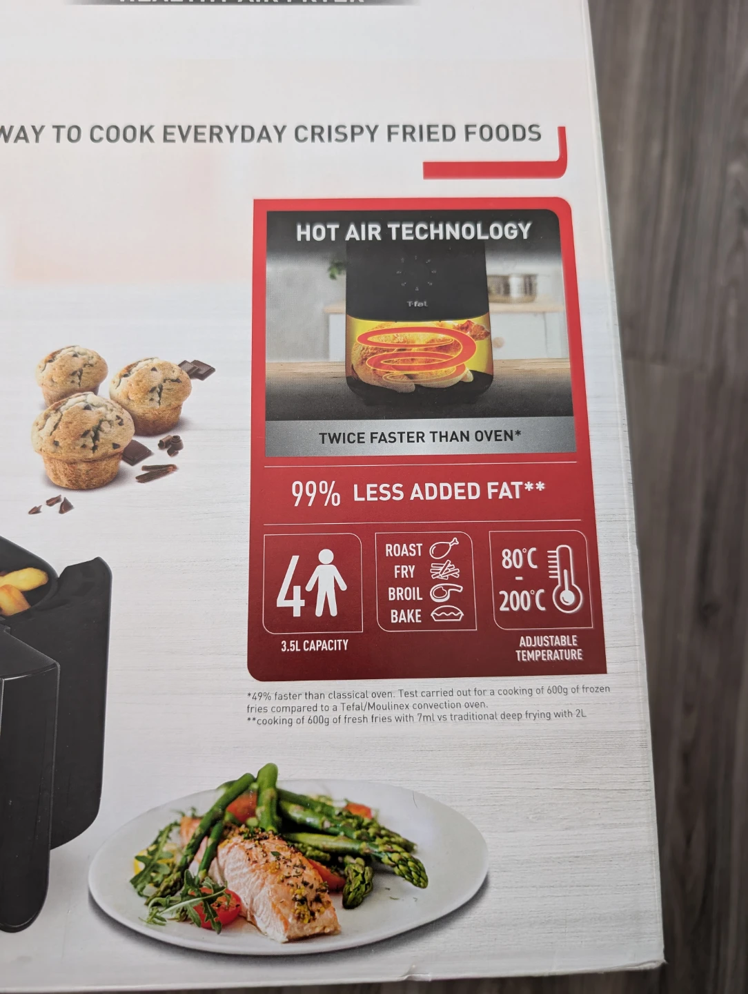 T-fal Easy Fry+ 3.5L Air Fryer - photo 2